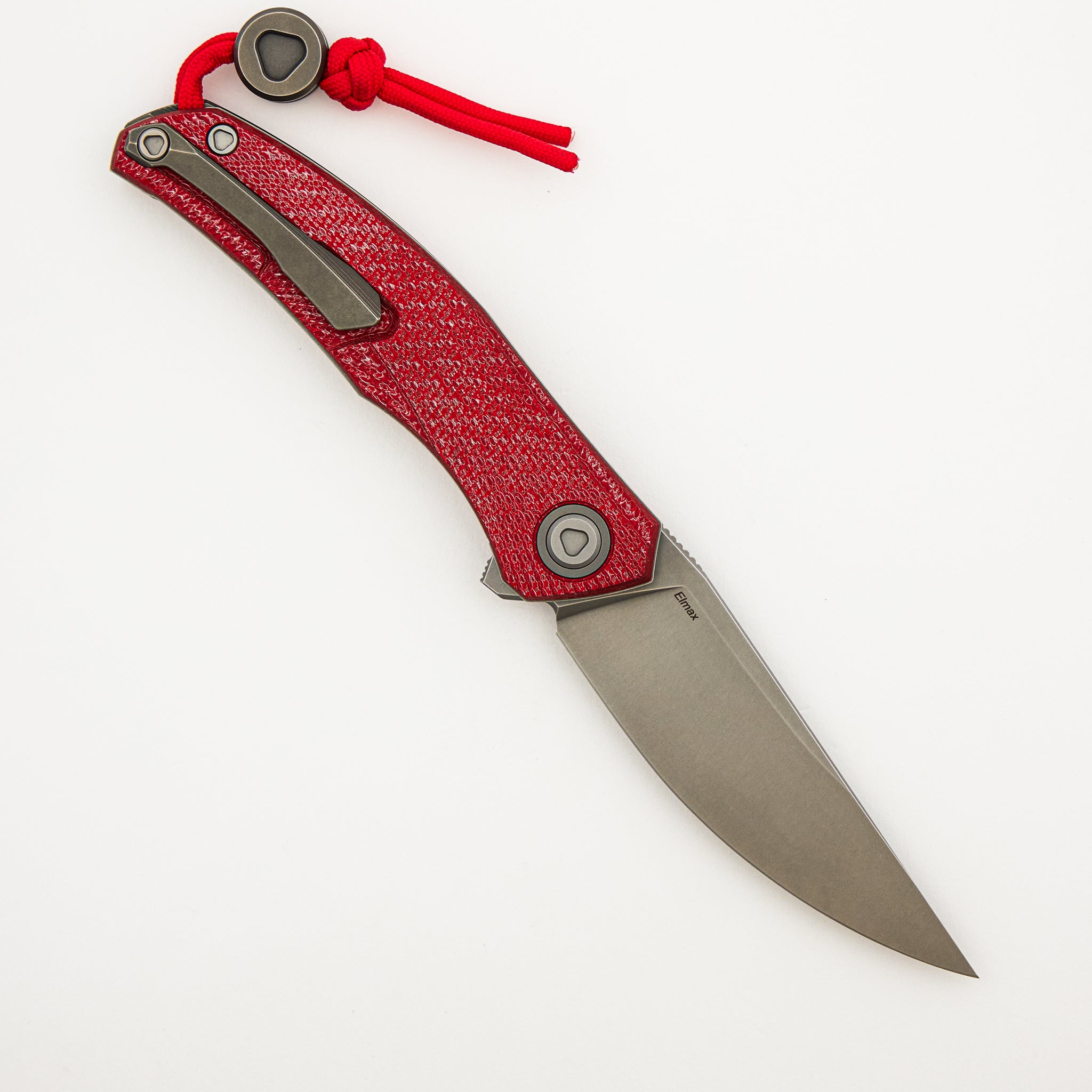 Ursus Q95 - KE26 Show Exclusive - Red Alutex Handle - Elmax Blade - MRBS