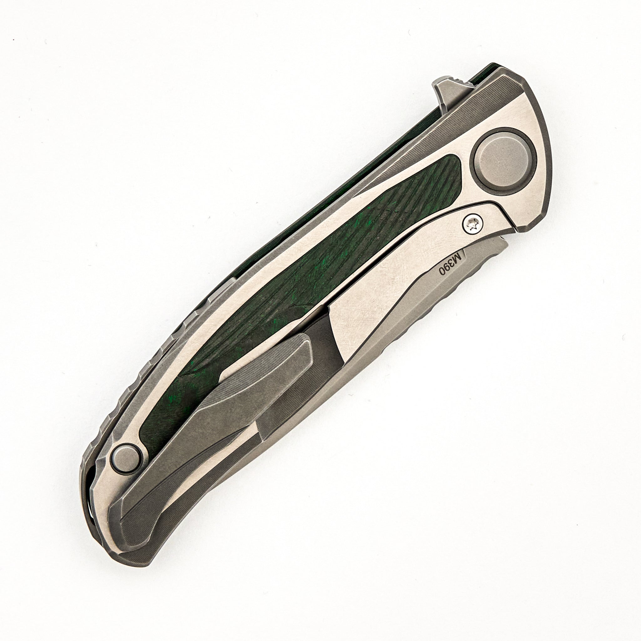 Hati Gen 3 - M390 Blade - Green TechnoCarbo - MRBS
