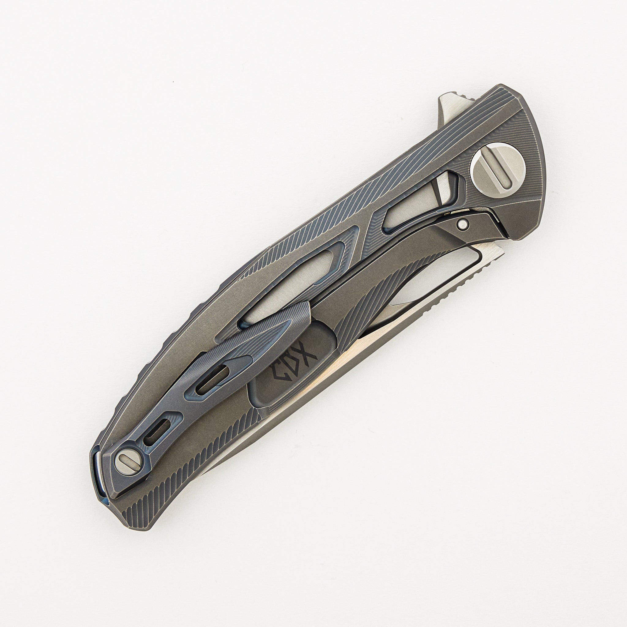 CDX - Titanium Handle - S90V Blade - SRRBS