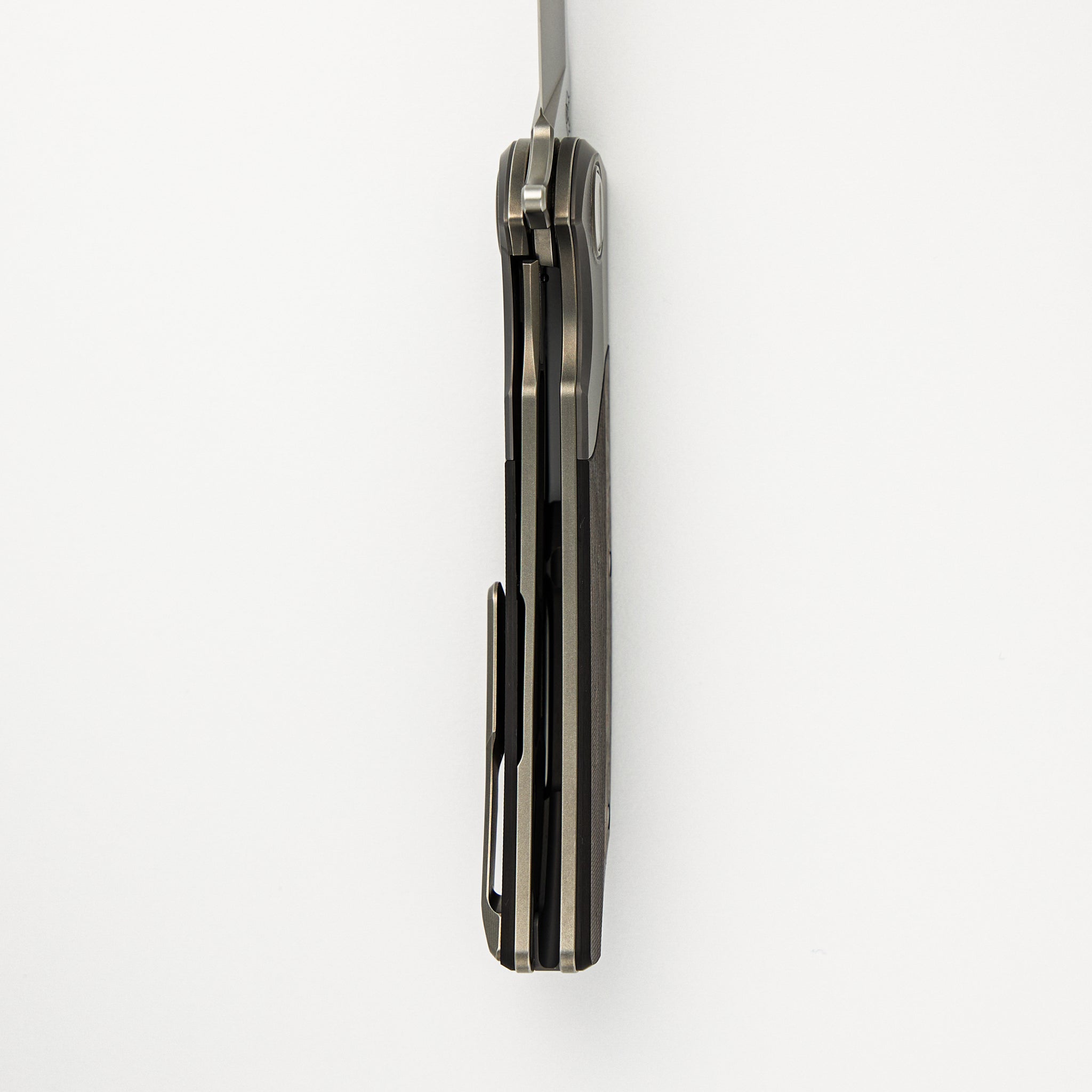 RQ36 – Titanium/Lava & Ash CarboTi Handle – S110V Blade – SRRBS "Limited Edition" (RJ Martin Design)