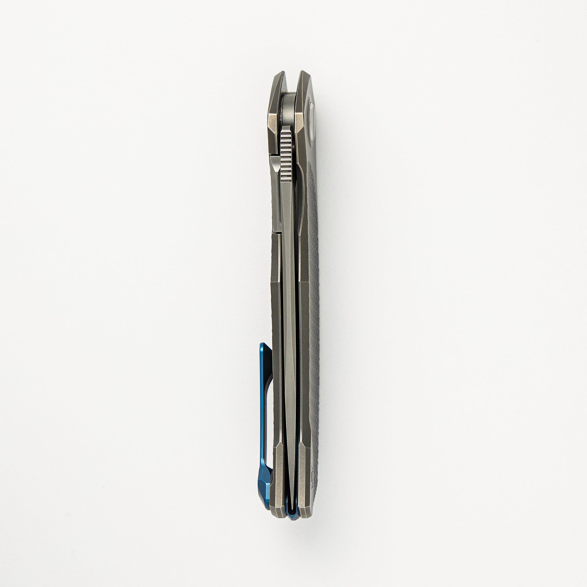 Mini Quantum Custom Division – Titanium Handle – M398 Blade – SRRBS