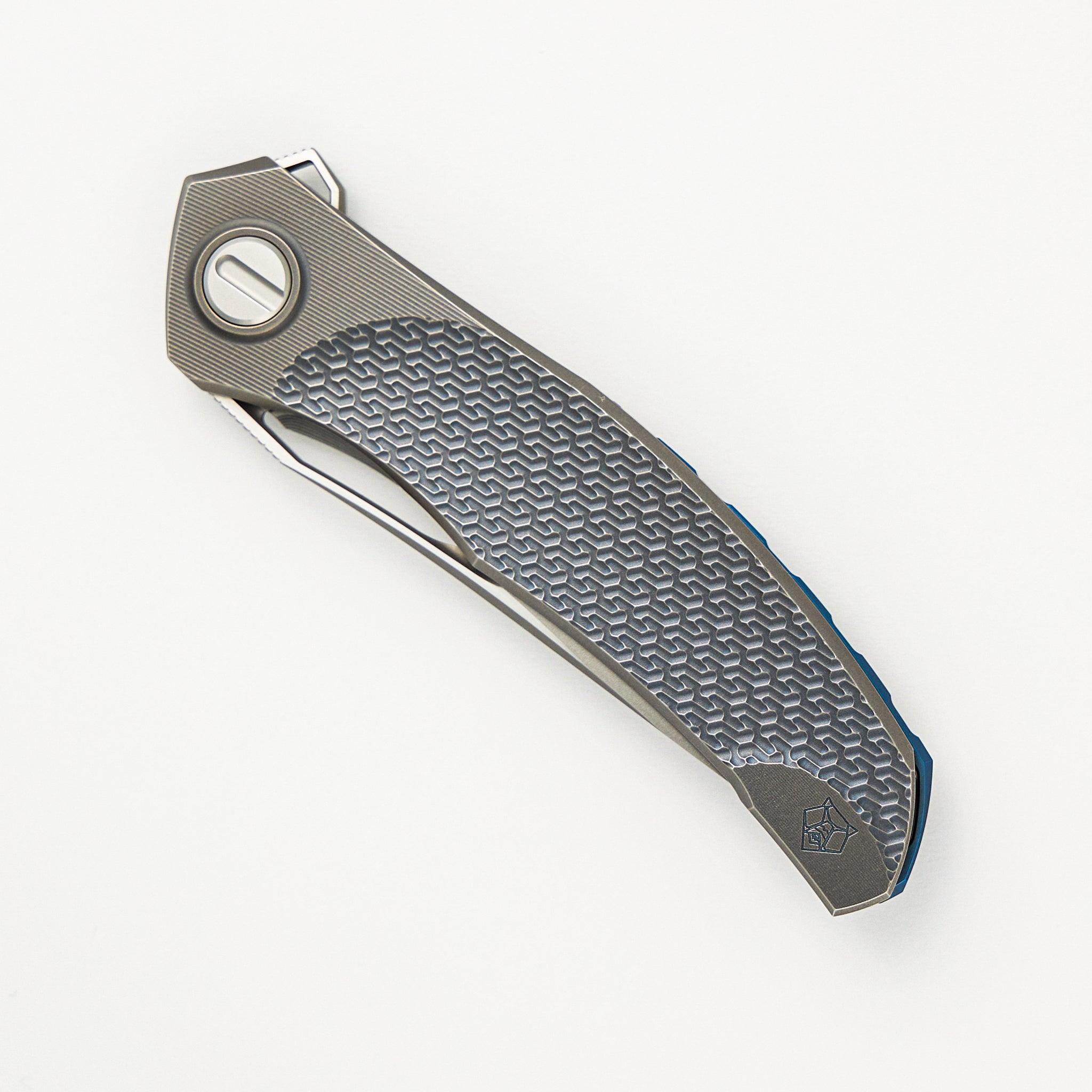 Mini Quantum Custom Division – Titanium Handle – M398 Blade – SRRBS