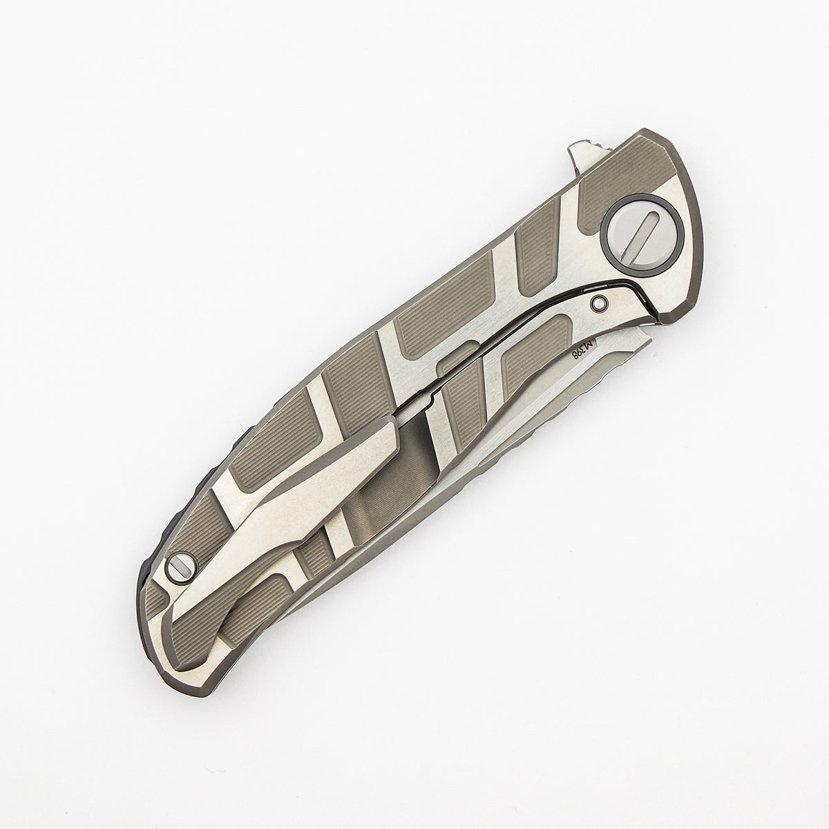 F95T Custom Division - Titanium Handle - M398 Blade - SRRBS