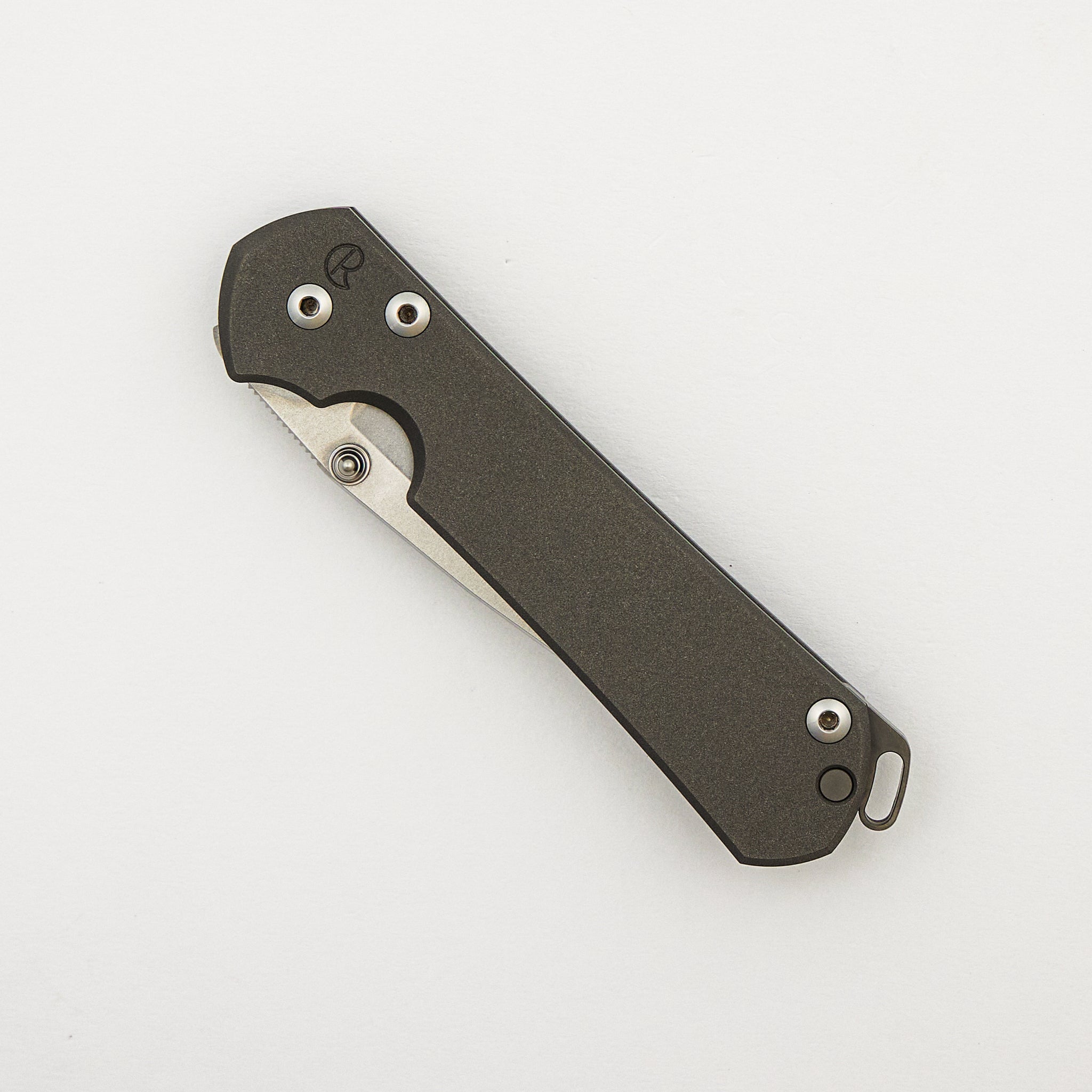 Small Sebenza 31 - Drop Point CPM S45VN Blade - Silver Double Lugs