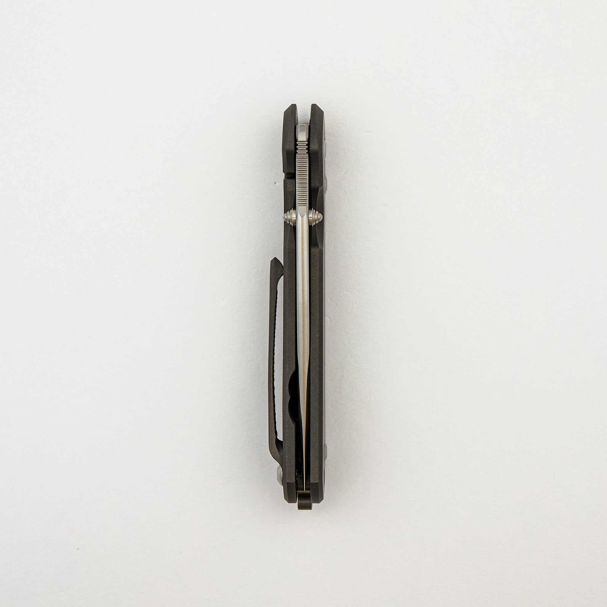 Small Sebenza 31 - Drop Point CPM S45VN Blade - Silver Double Lugs