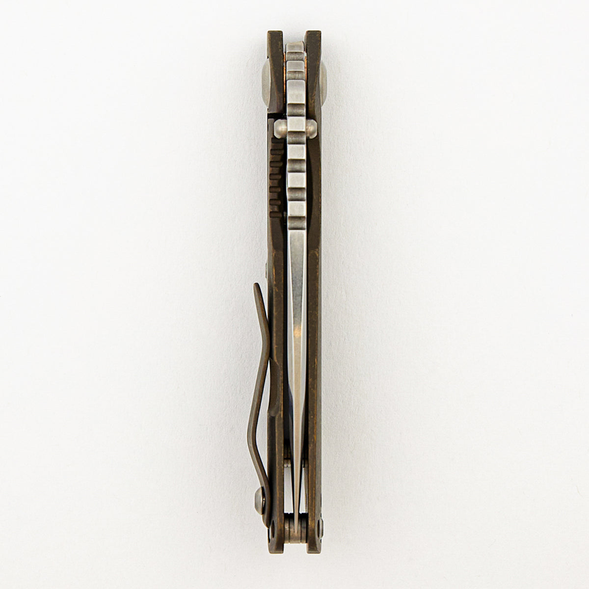 SNG CC - Drop Point MagnaCut Blade - Titanium Handle