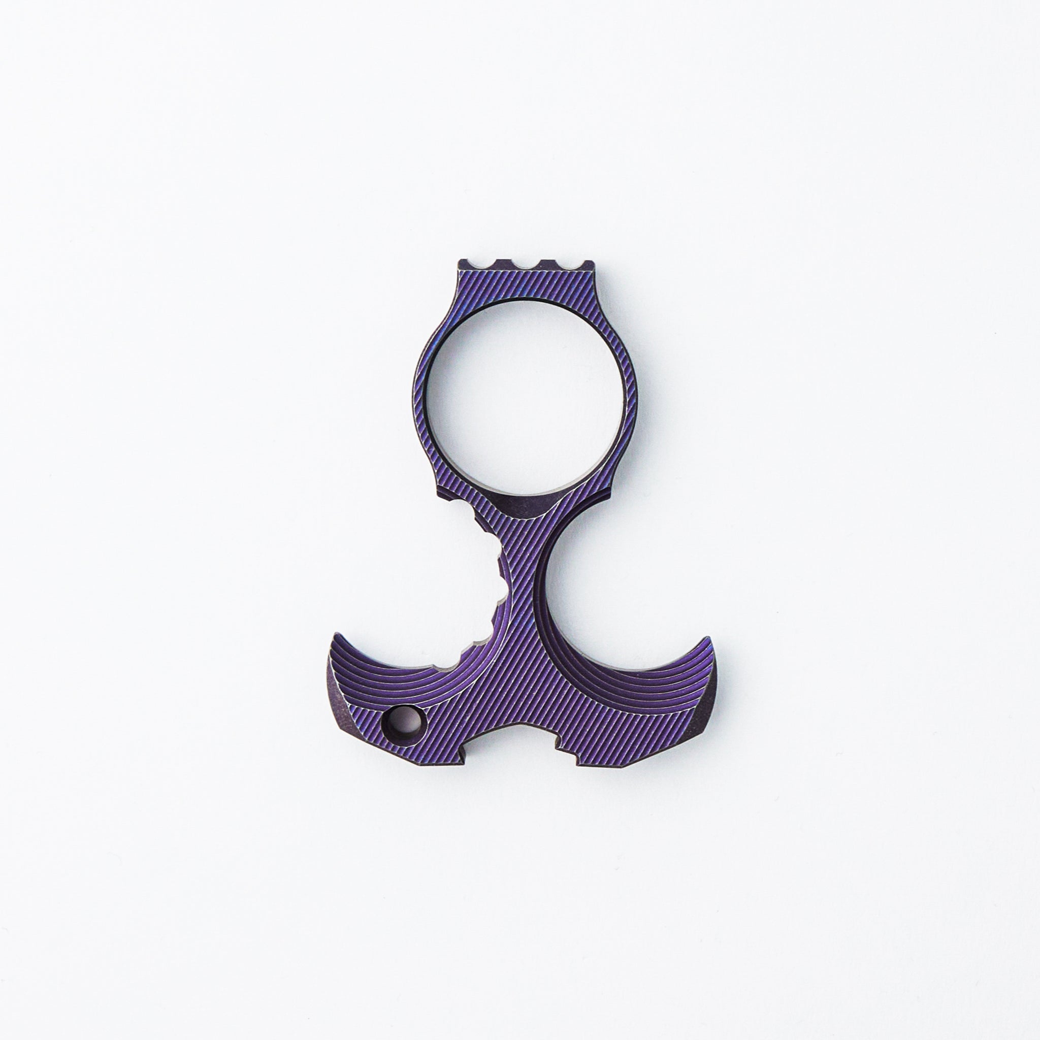 Derzhava - Purple Titanium - Slant Mill Pattern