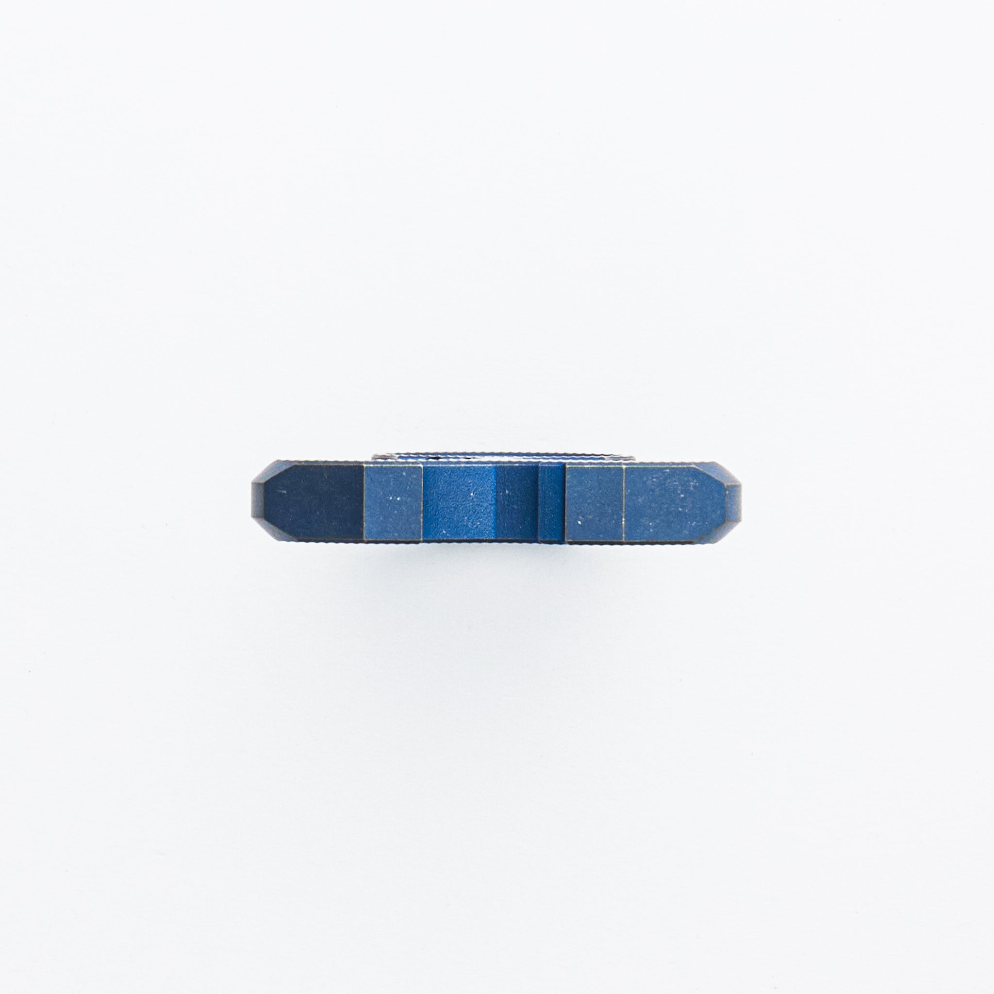 Derzhava - Blue Titanium - Vertical Mill Pattern