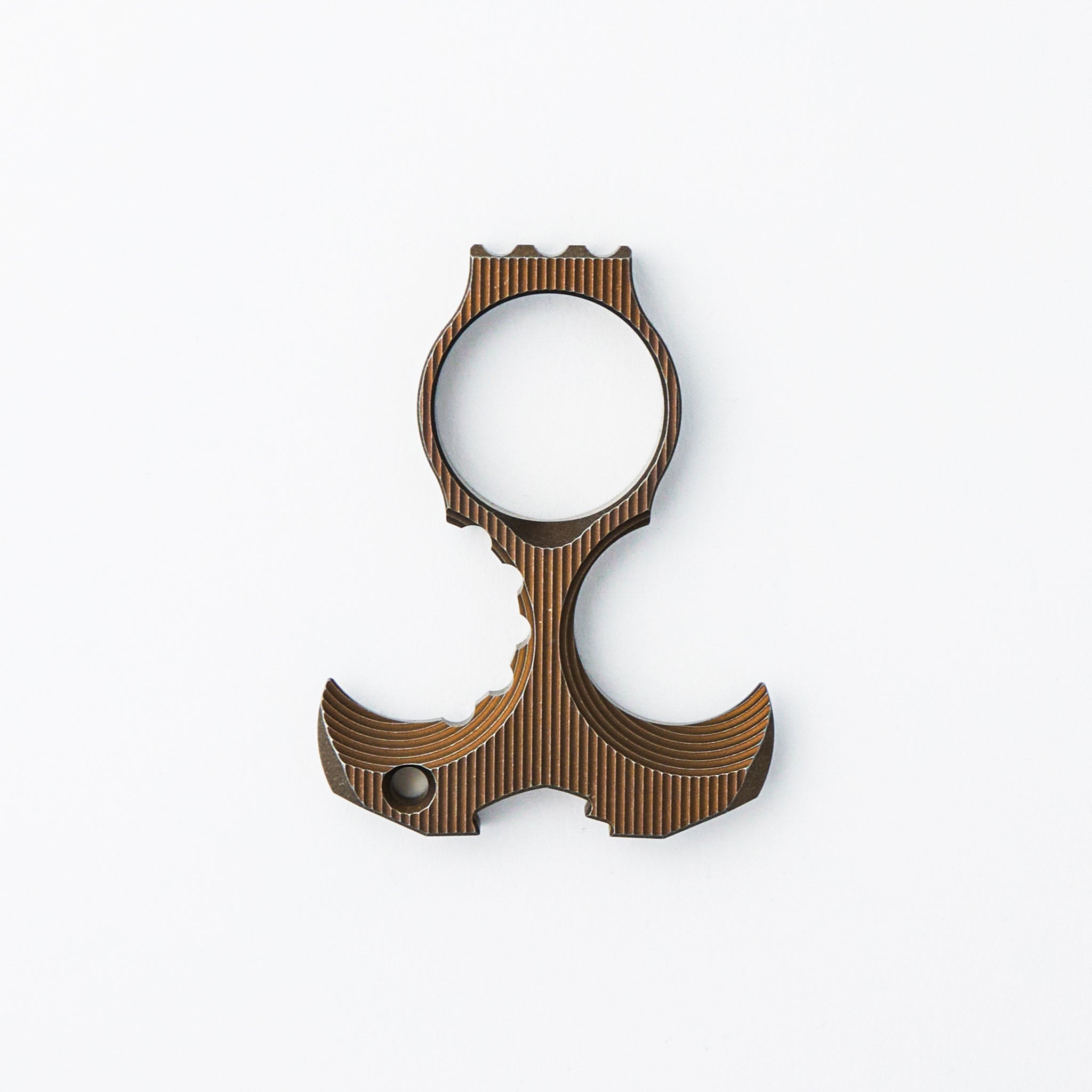 Derzhava - Bronze Titanium - Vertical Mill Pattern