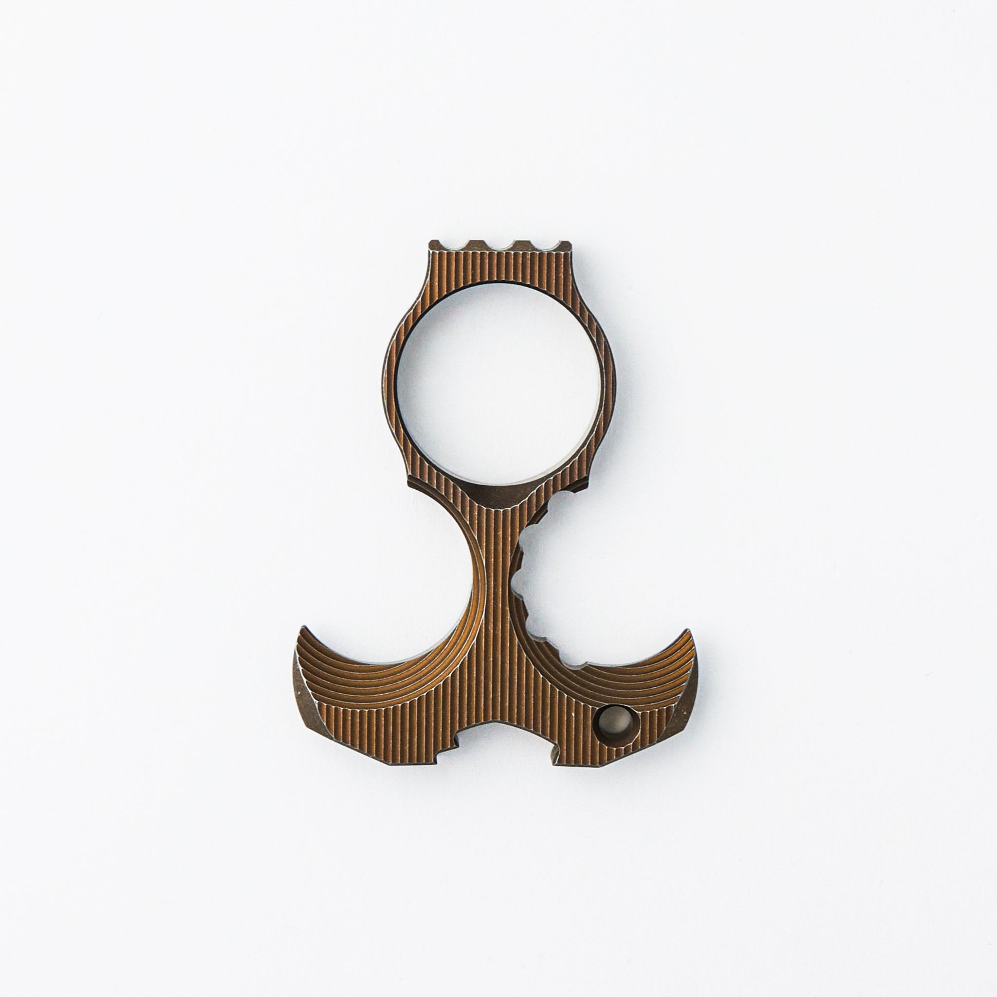 Derzhava - Bronze Titanium - Vertical Mill Pattern