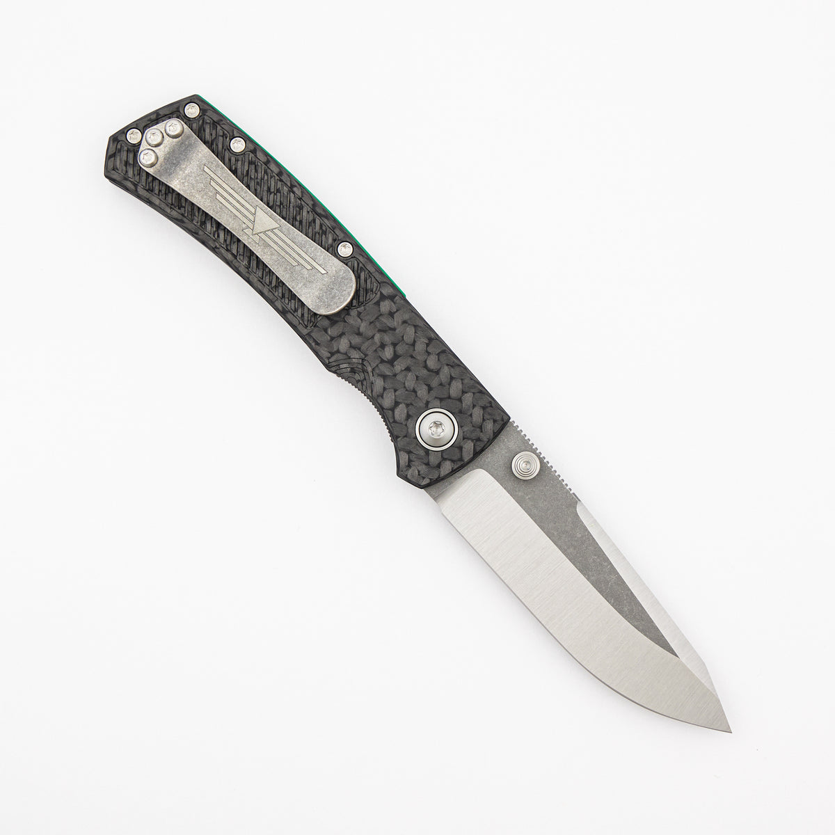 Inset Kali - Carbon Fiber/Green Glass