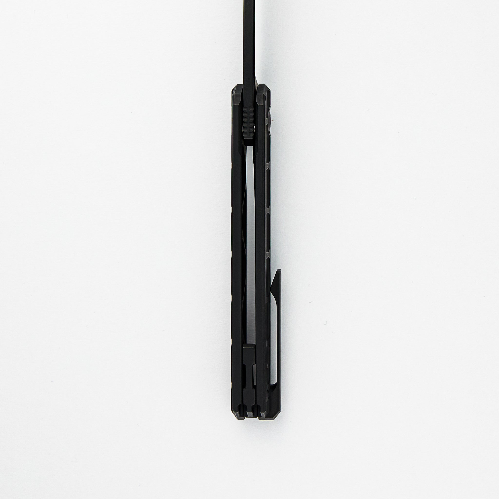Cypher Mini – Full Tech Series – Black PVD Ti Handle – Black PVD M390 Blade