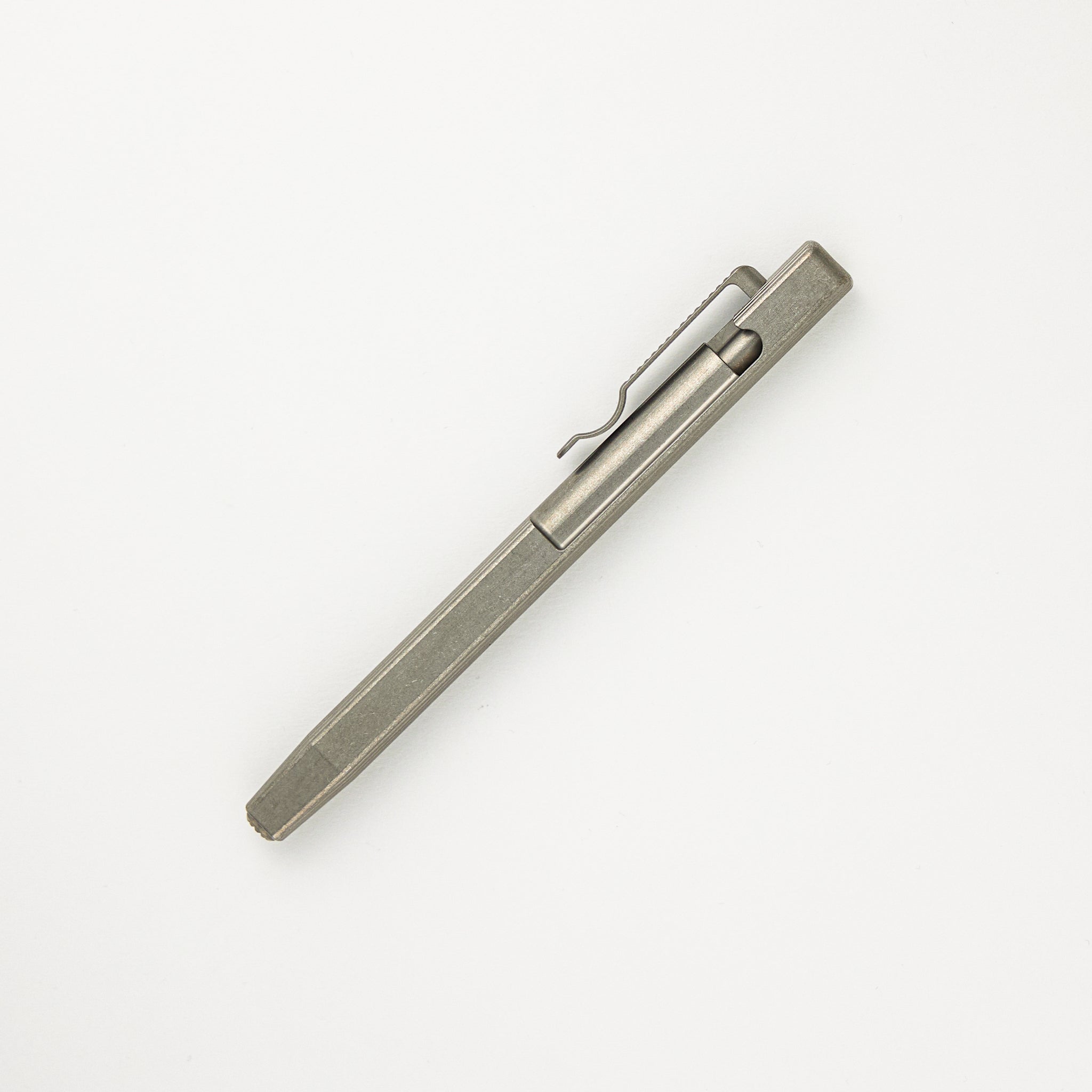 Minotaur Bolt Action Pen - Titanium Fluted