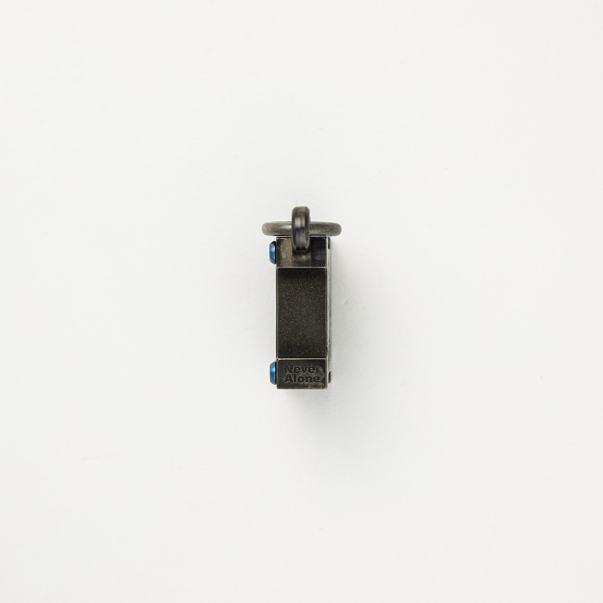 Killbox Pendant W/ Seed Bead Chain - Niobium