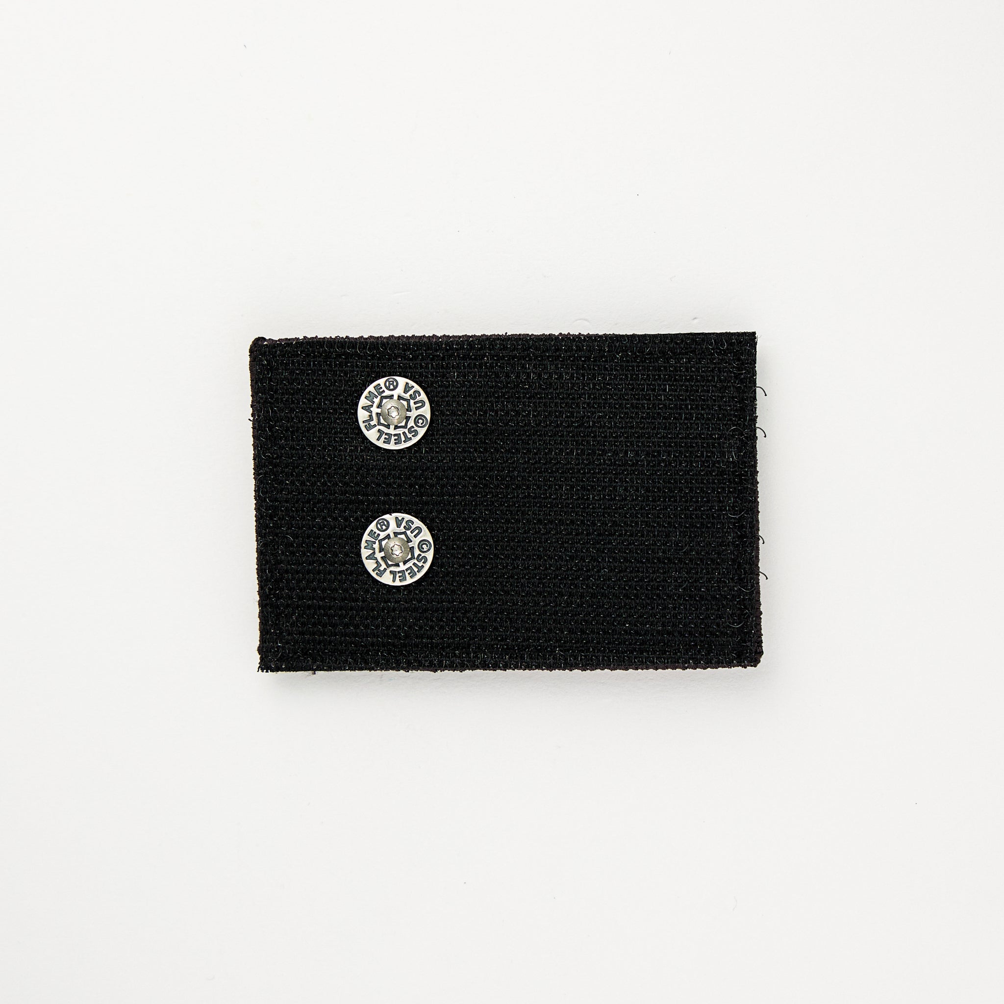 American Flag Patch With Silver Crusader Cross