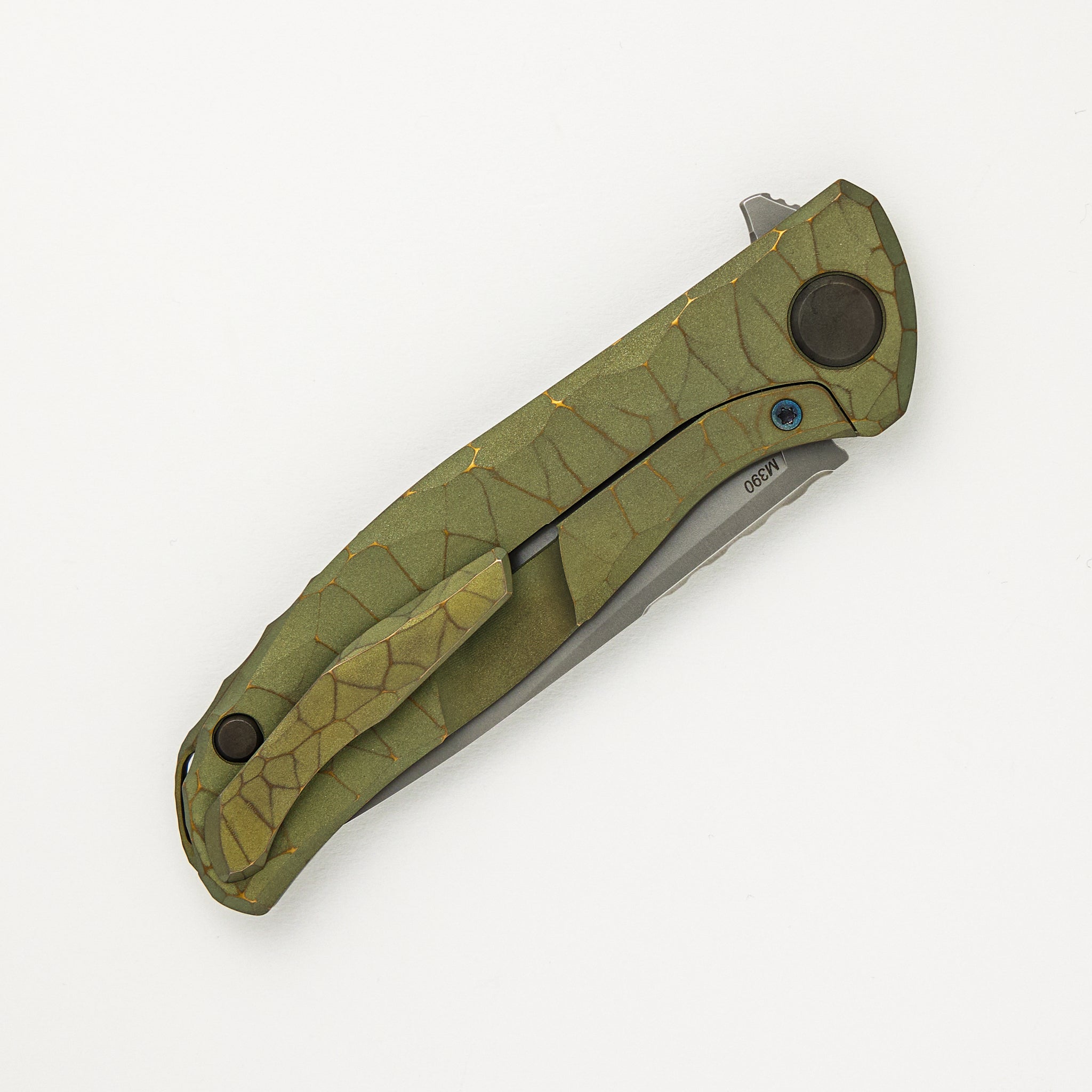 Shirogorov Knives / Rip Knives F95 “Green Machine” – M390 Blade – MRBS - Completed