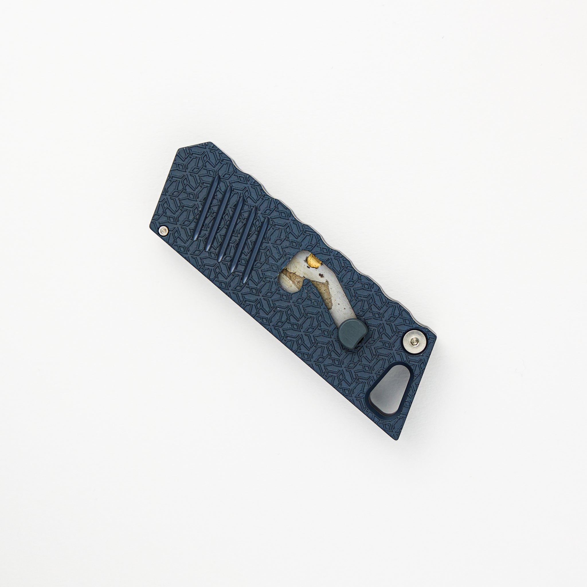 Bob The Boxcutter – R1P – Aluminum – GunMetal Blue