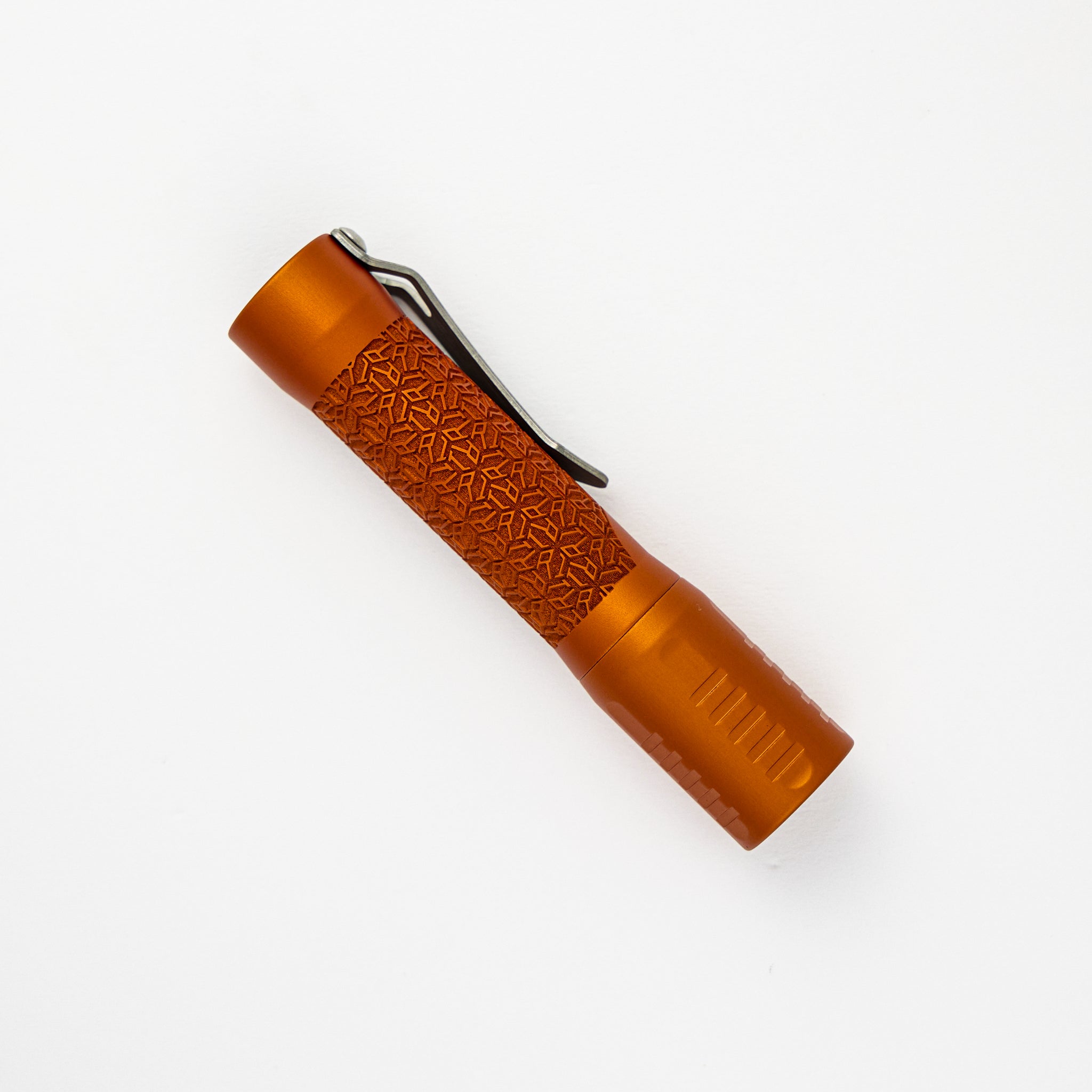 F2 Flashlight – R1P – Aluminum – Orange – 5000k Samsung LH351d