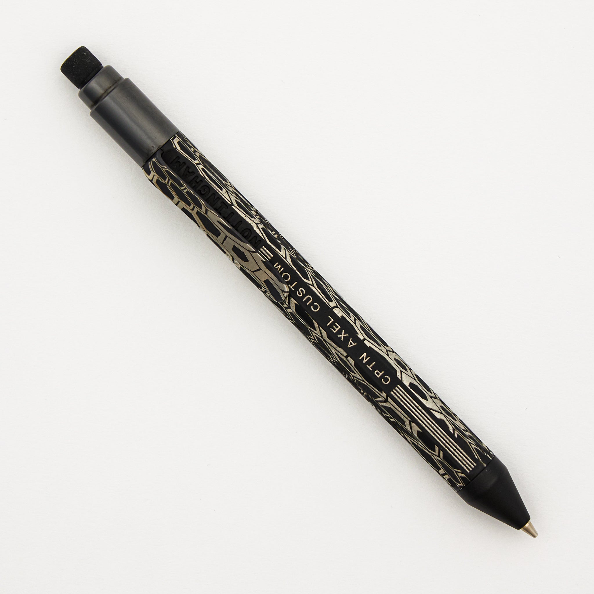 Cptn Axel Leadslinger Pencil - Titanium Kryptex W/ Zirc Mechanism