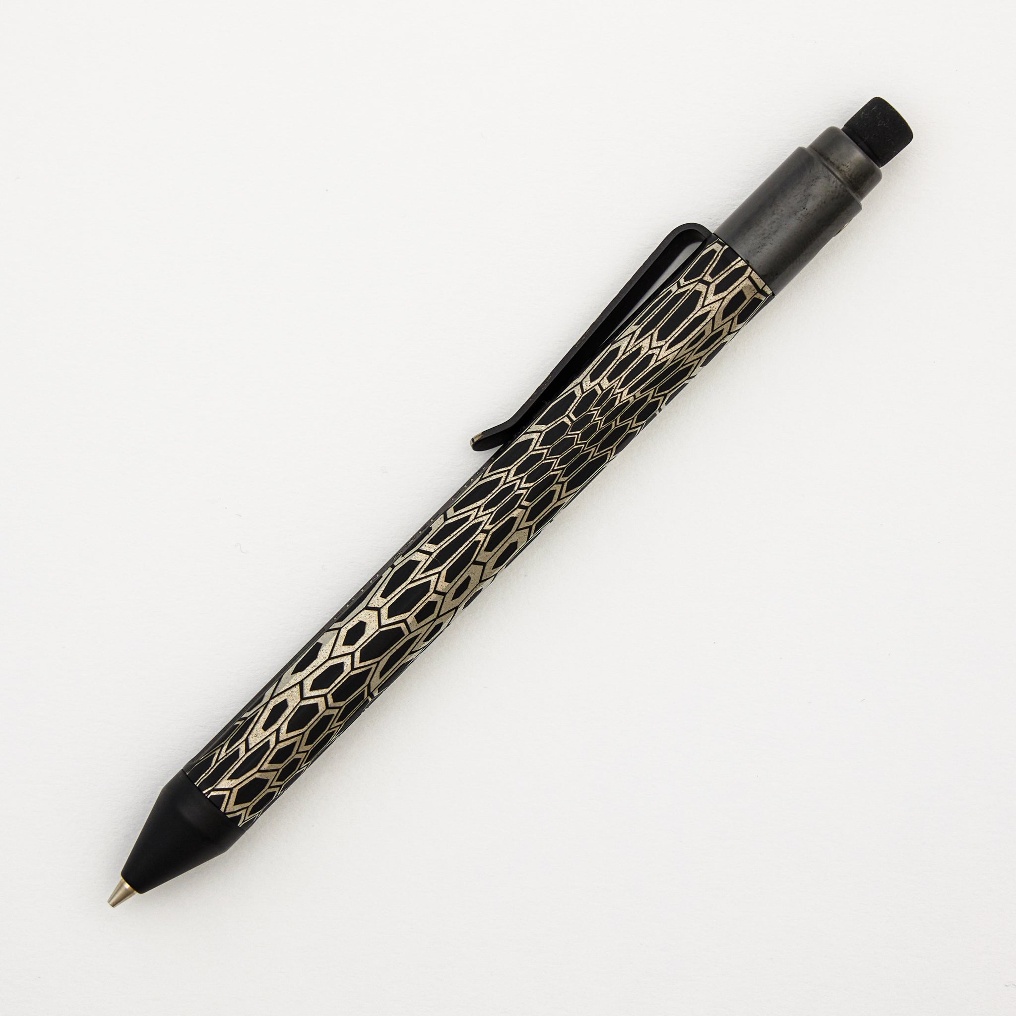 Cptn Axel Leadslinger Pencil - Titanium Kryptex W/ Zirc Mechanism