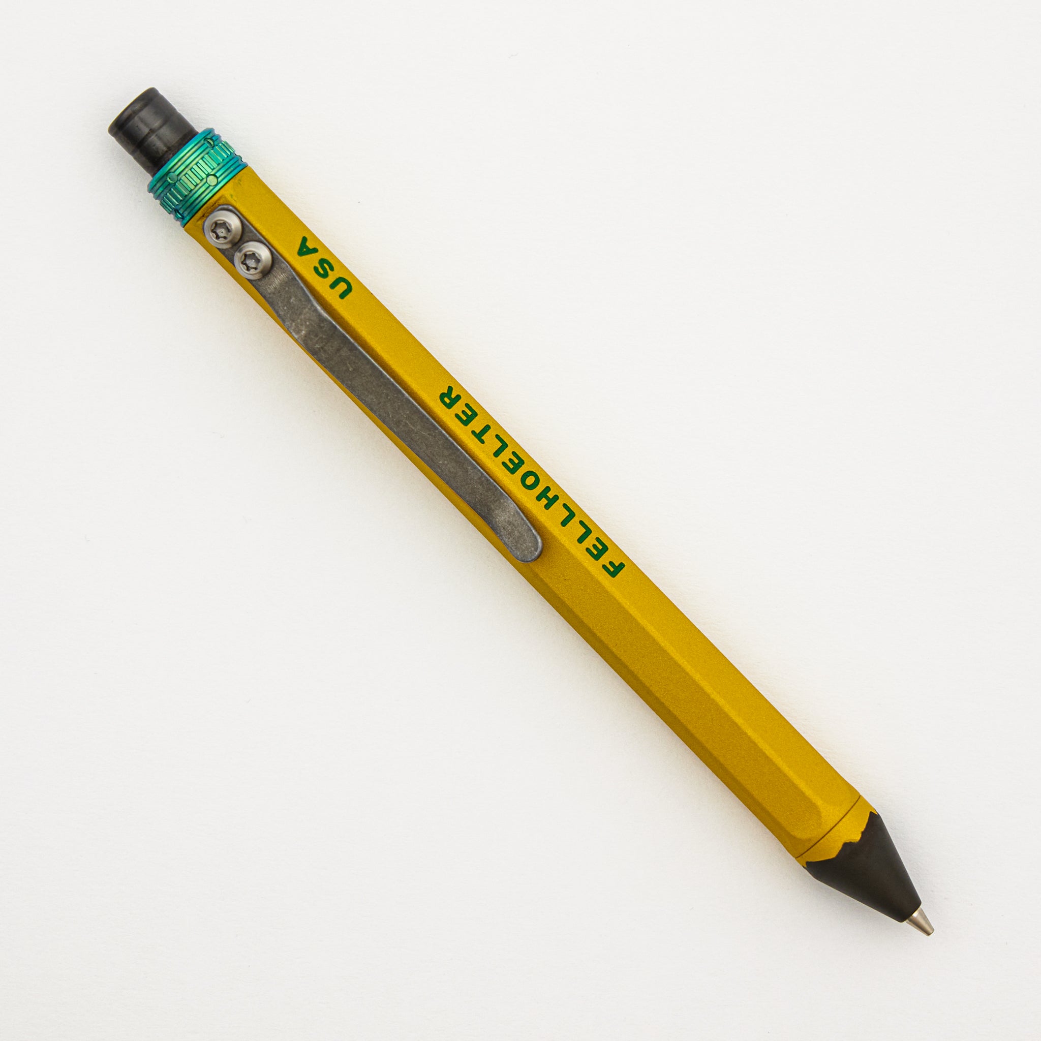 Cptn Axel Classic No. 2 Pencil - Titanium W/ Zirconium Accent