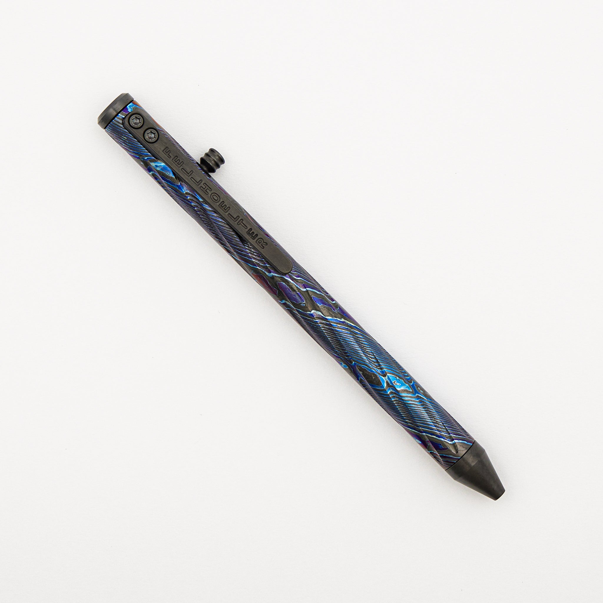Cptn Axel Full Size TiBolt Pen - ZircuTi / Zirconium Accents