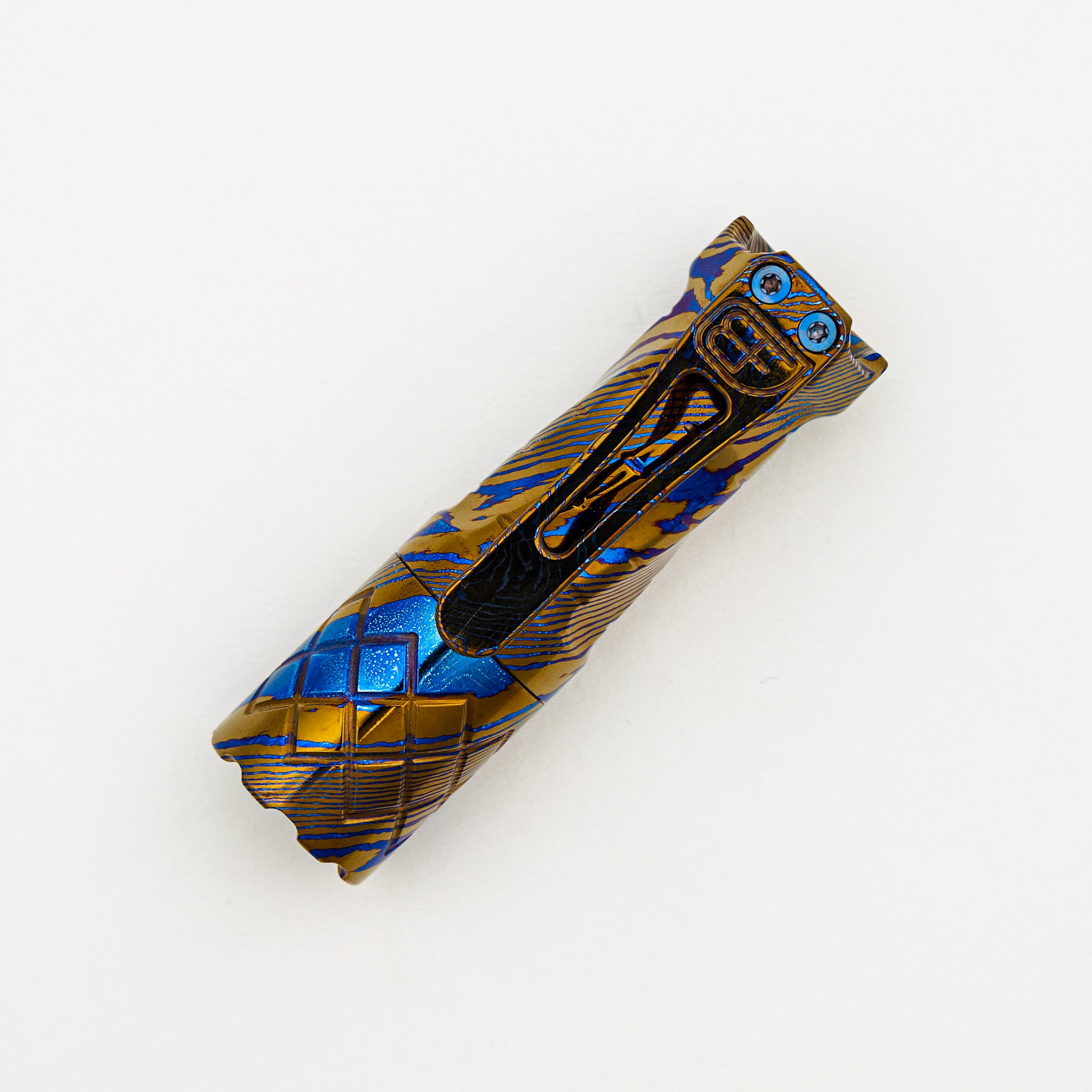 Cptn Axel FTD Flashlight - MokuTi Hex/Diamond