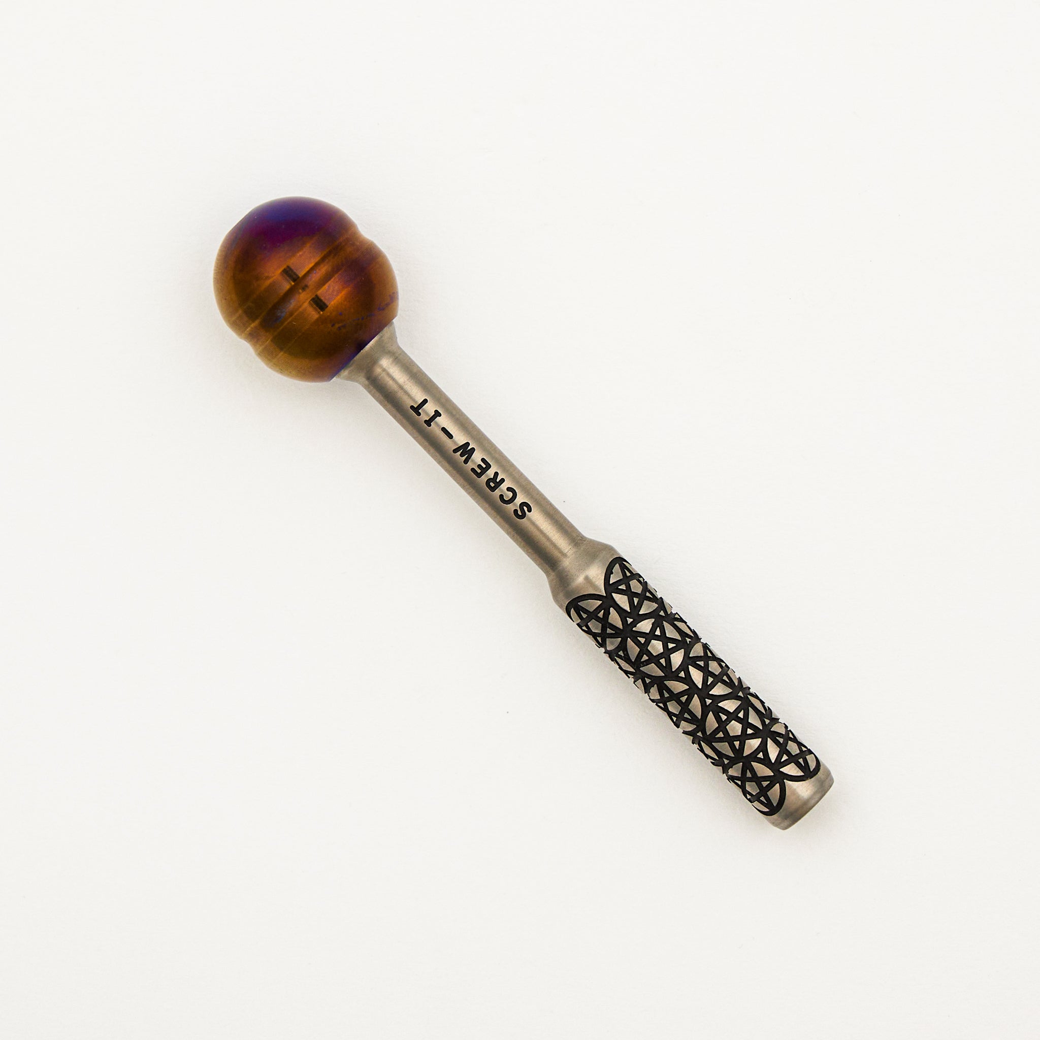 Cptn Axel Screw It - Bit Driver Set - Tuxedo Titanium Pentagram - Hafnium Ball