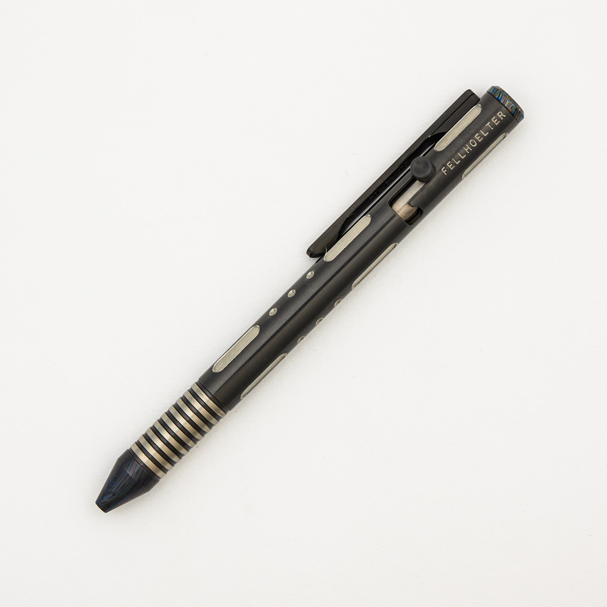 Cptn Axel Full Size TiBolt Pen - Zirconium Deluxe