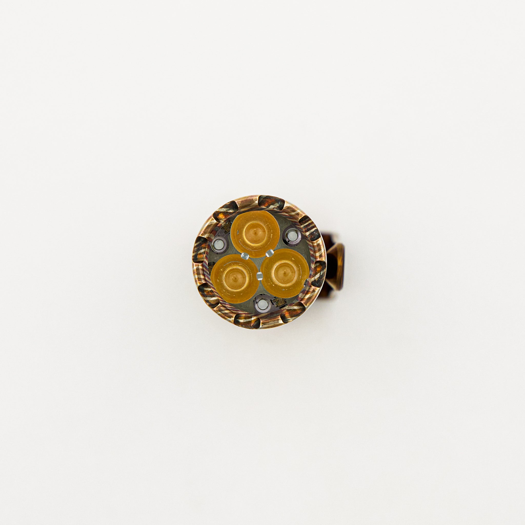 Cptn Axel FTD Flashlight - Mokume Hex/Diamond - Quantum Dragon