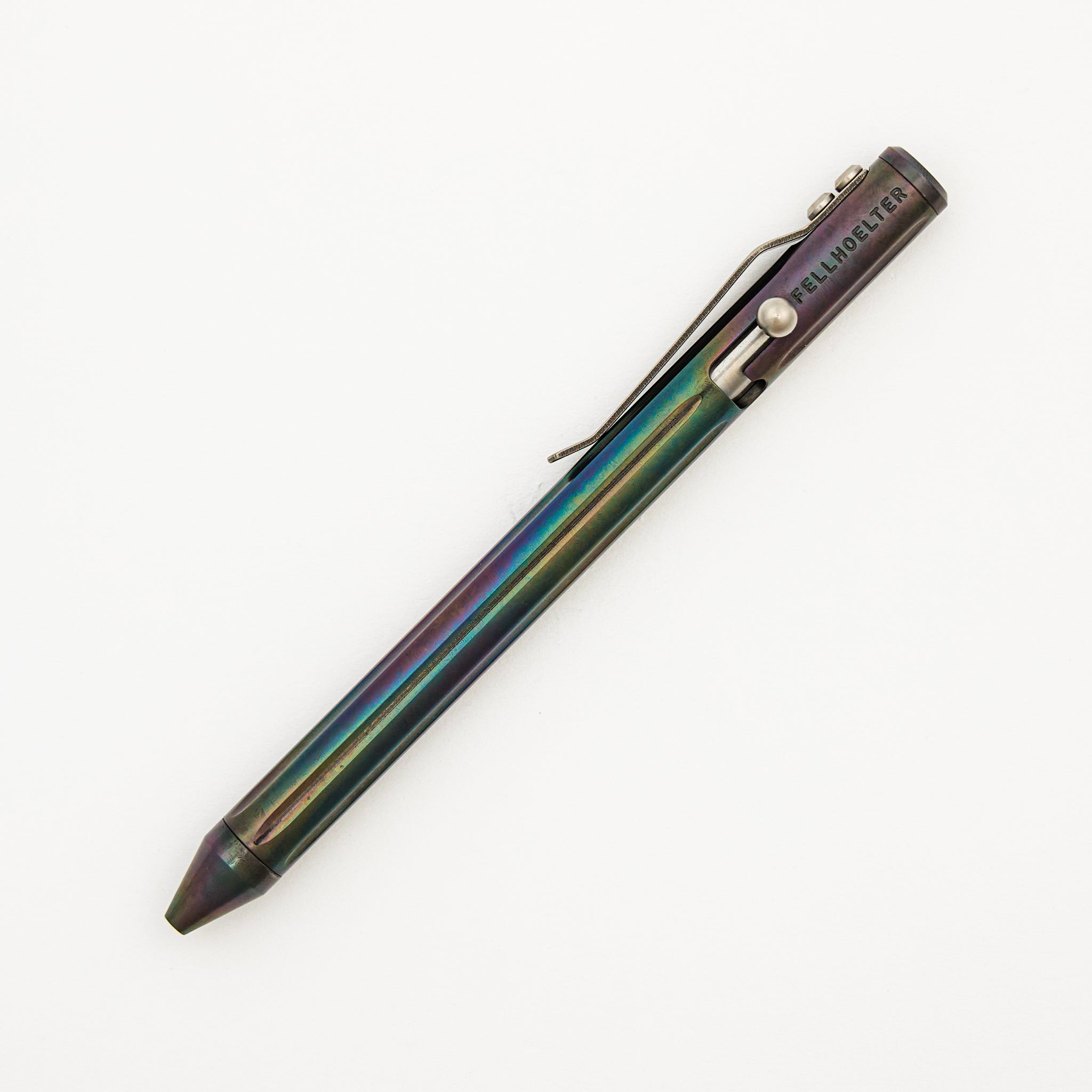 Cptn Axel Full Size TiBolt Pen - Zirconium Oilslick