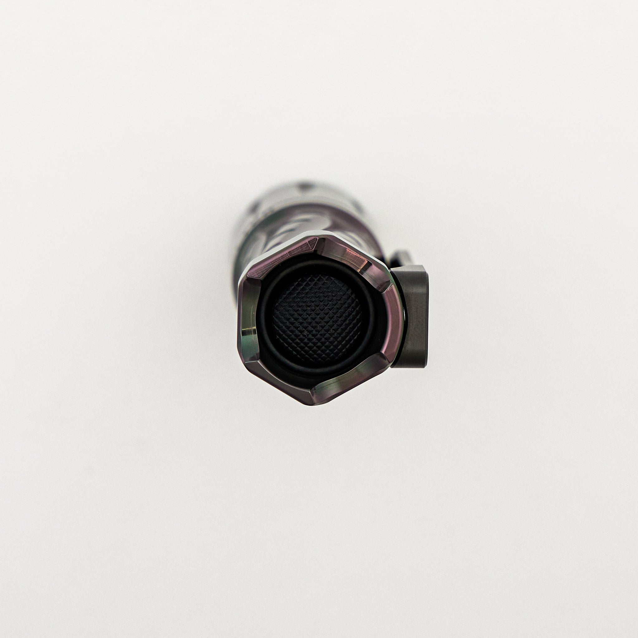 Cptn Axel FTD Custom Flashlight - Oilslick Zirconium