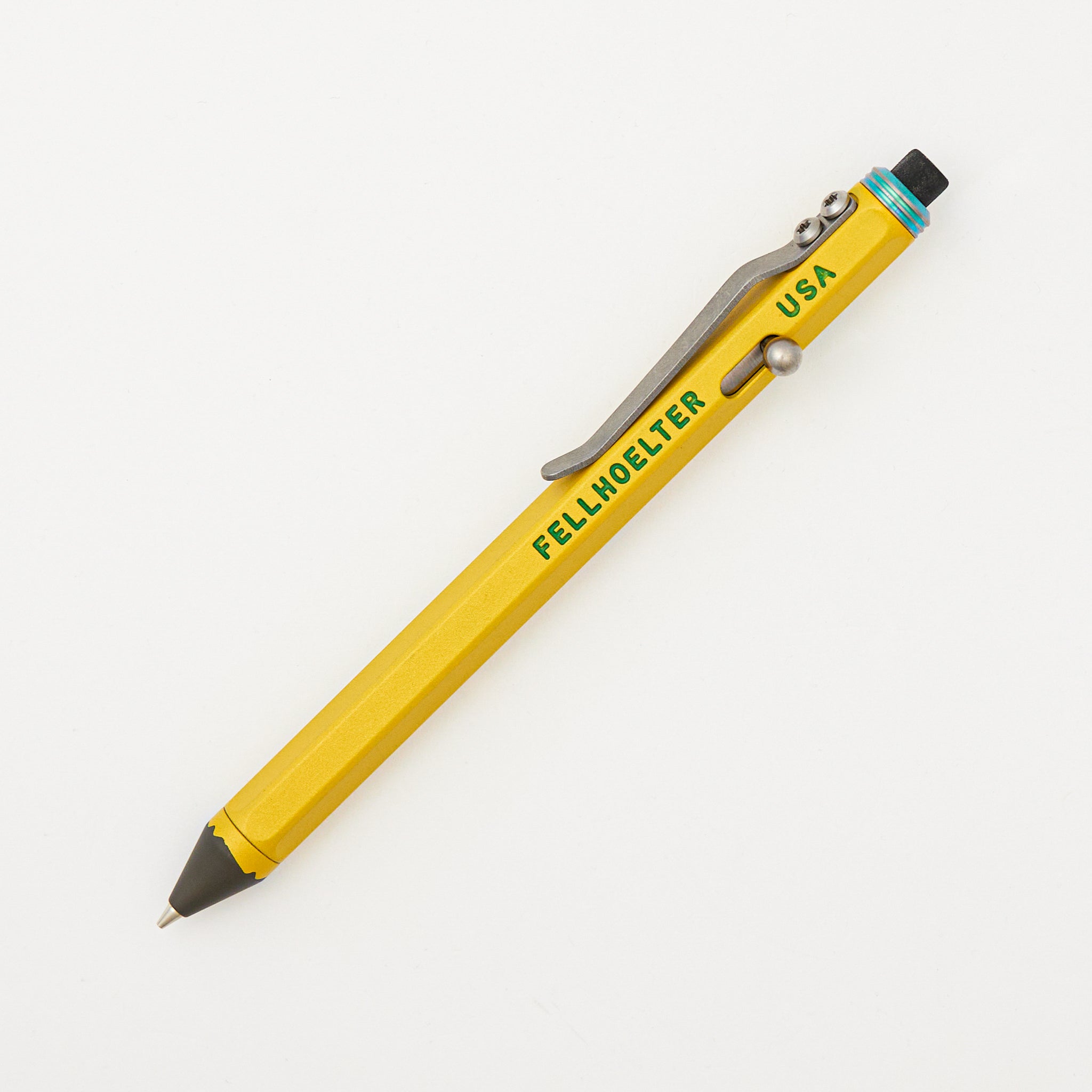 Cptn Axel Classic No. 2 Bolt Action Pencil - Titanium