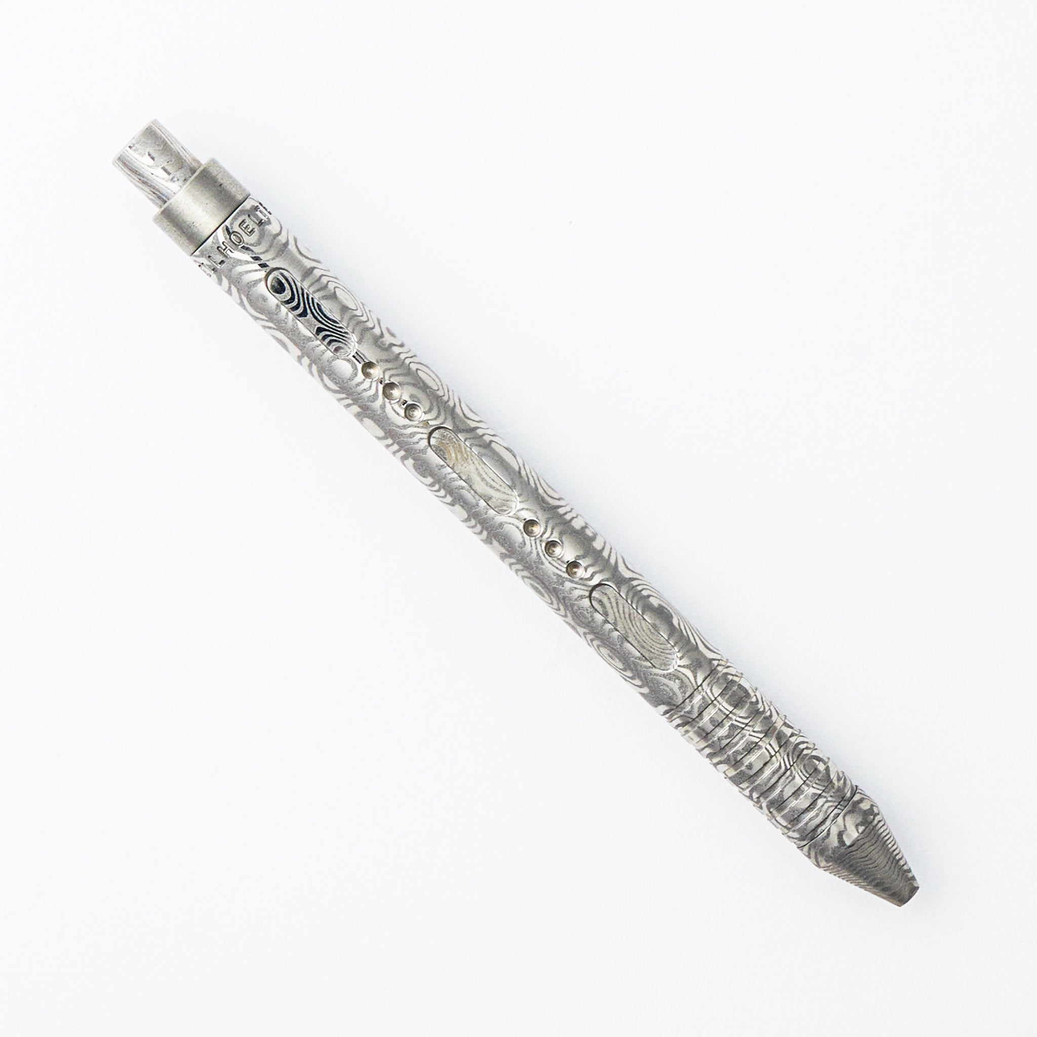 Cptn Axel Full Size TiCkler Pen - Odens Eye Damasteel Deluxe