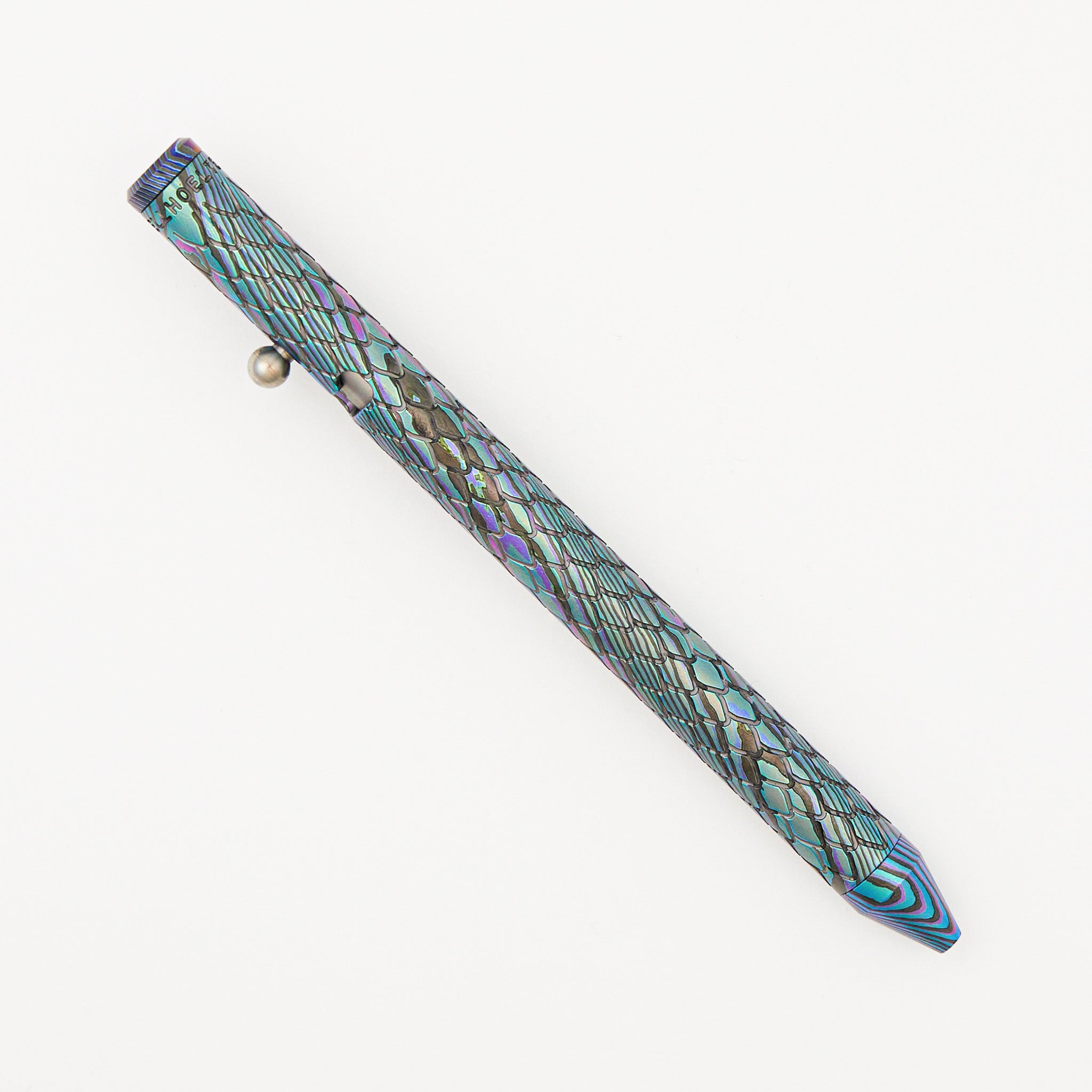 Cptn Axel Full Size TiBolt Pen - ZircuTi Green Dragon
