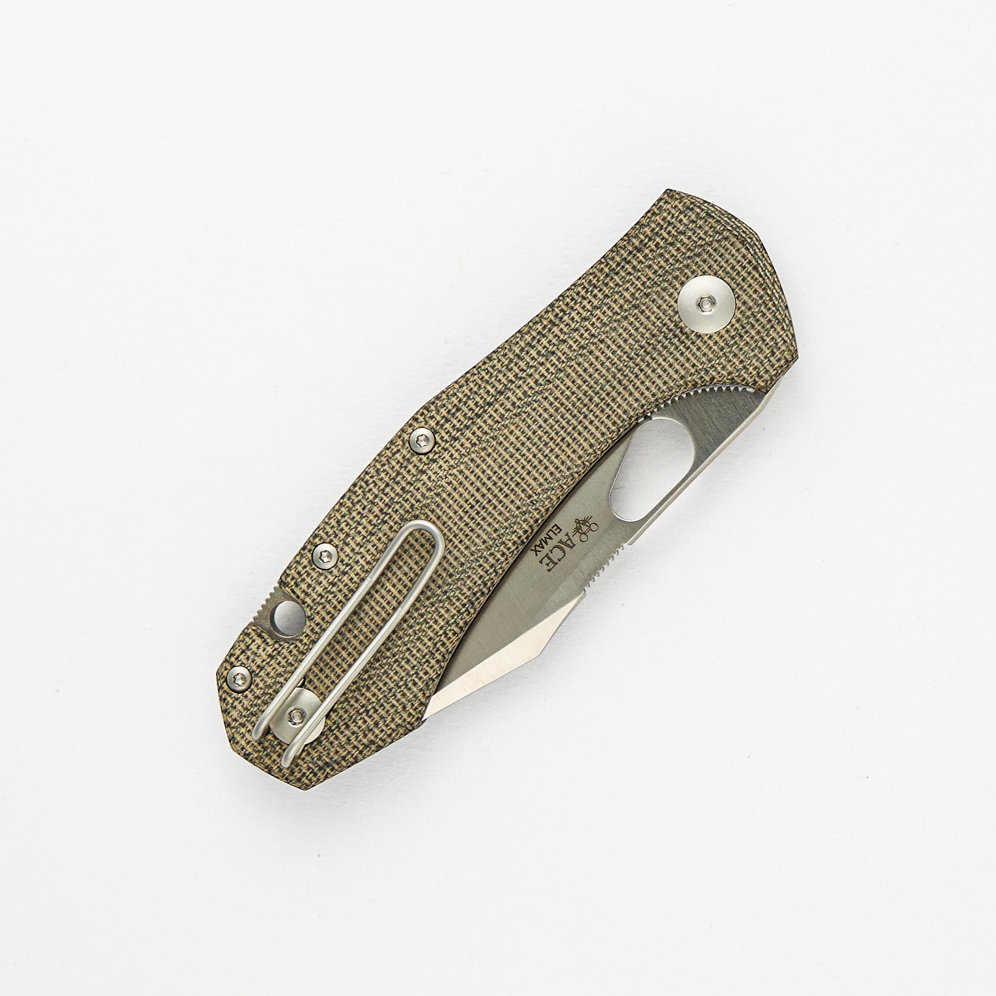 Atelier - Green Canvas Micarta