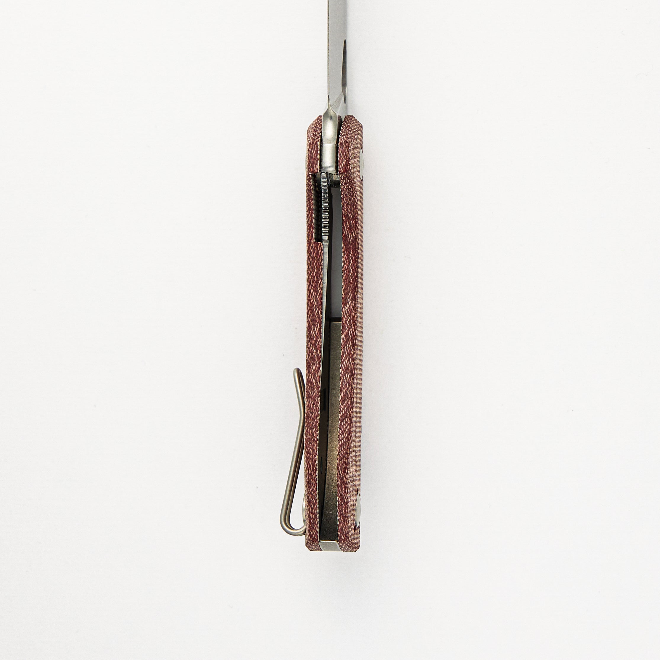Atelier - Red Canvas Micarta