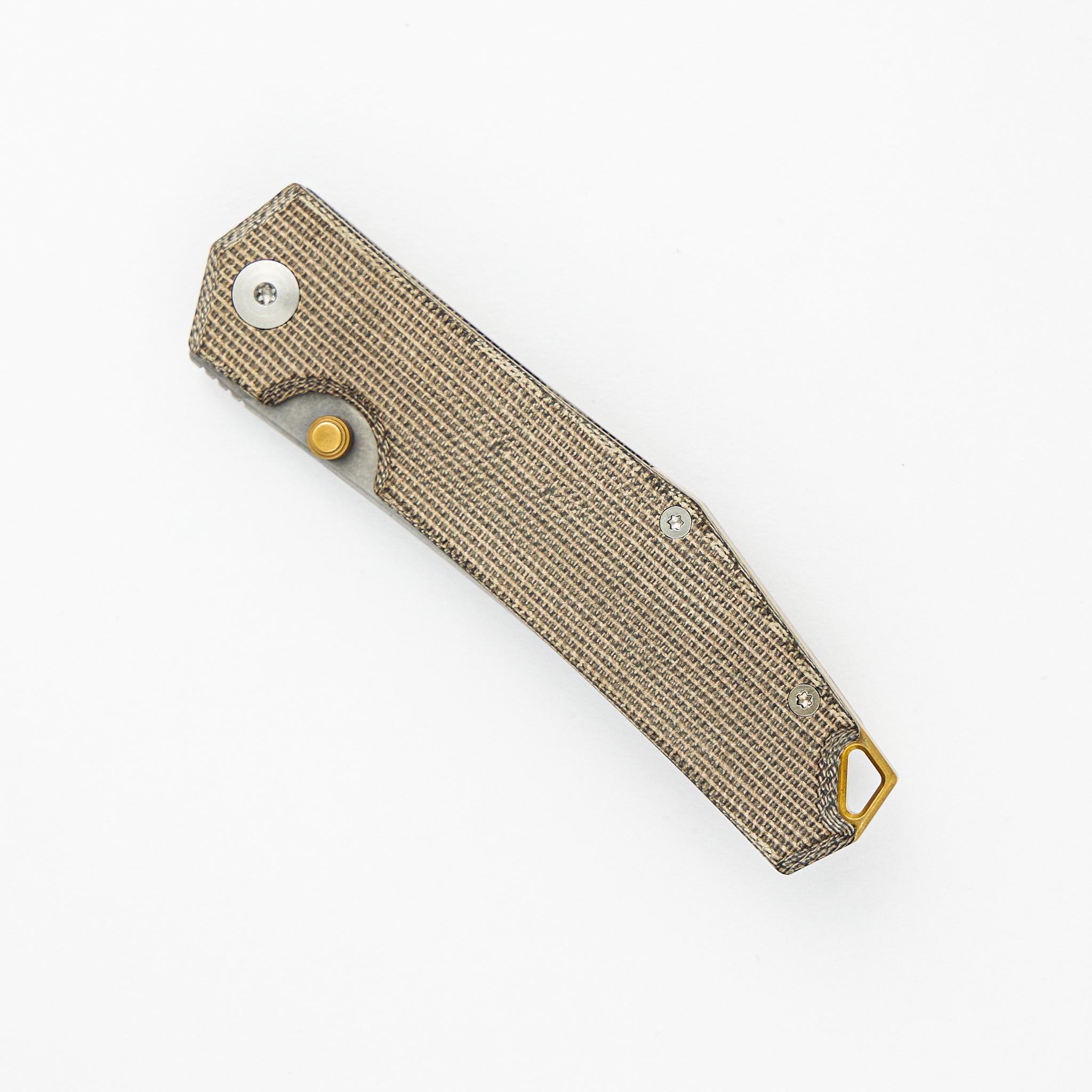 Clyde - Green Micarta - Brass