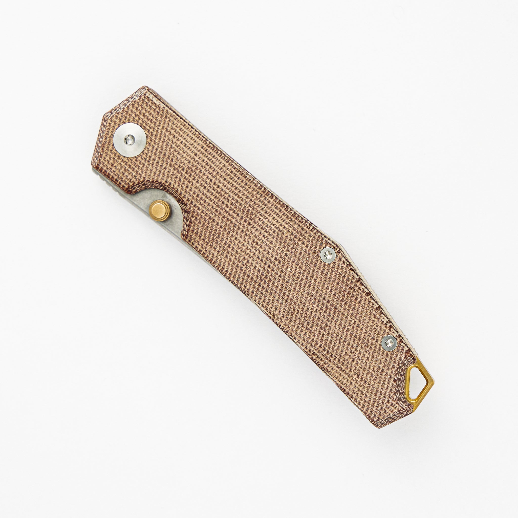 Clyde - Natural Micarta - Brass