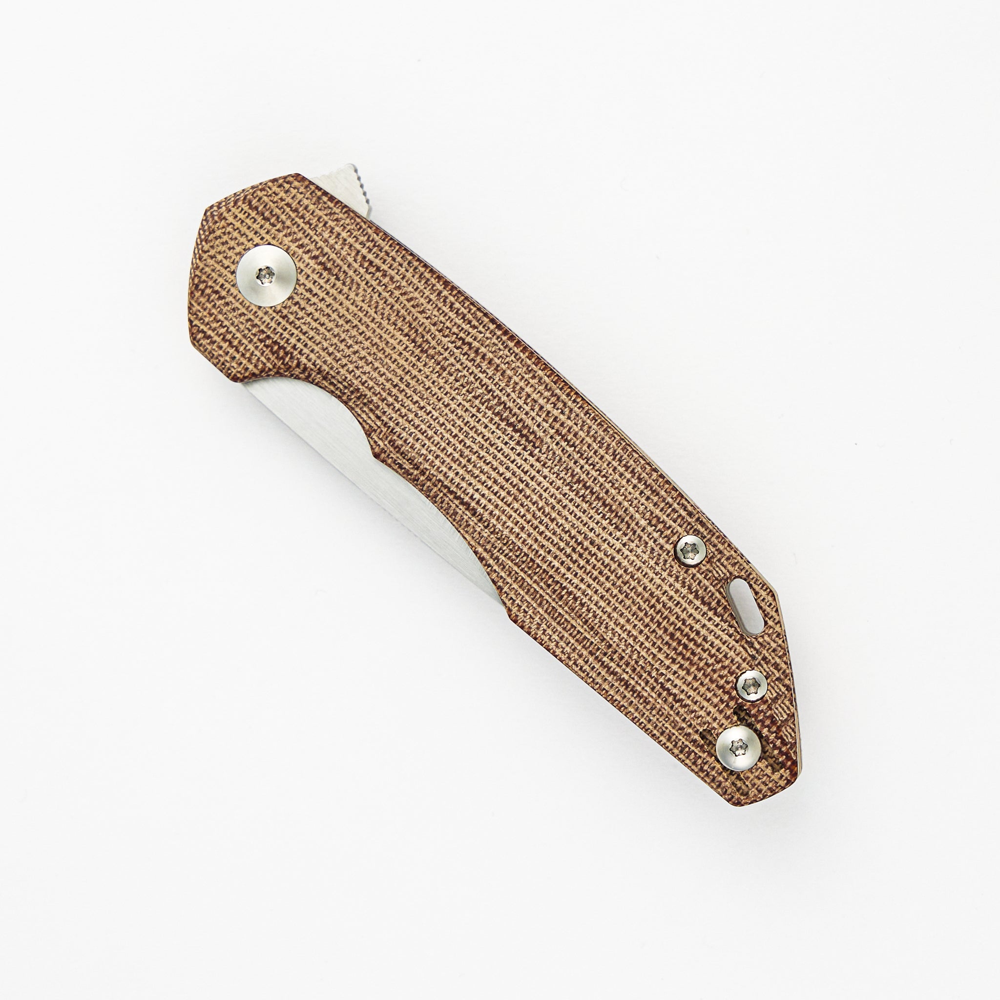 Corta - Natural Canvas Micarta