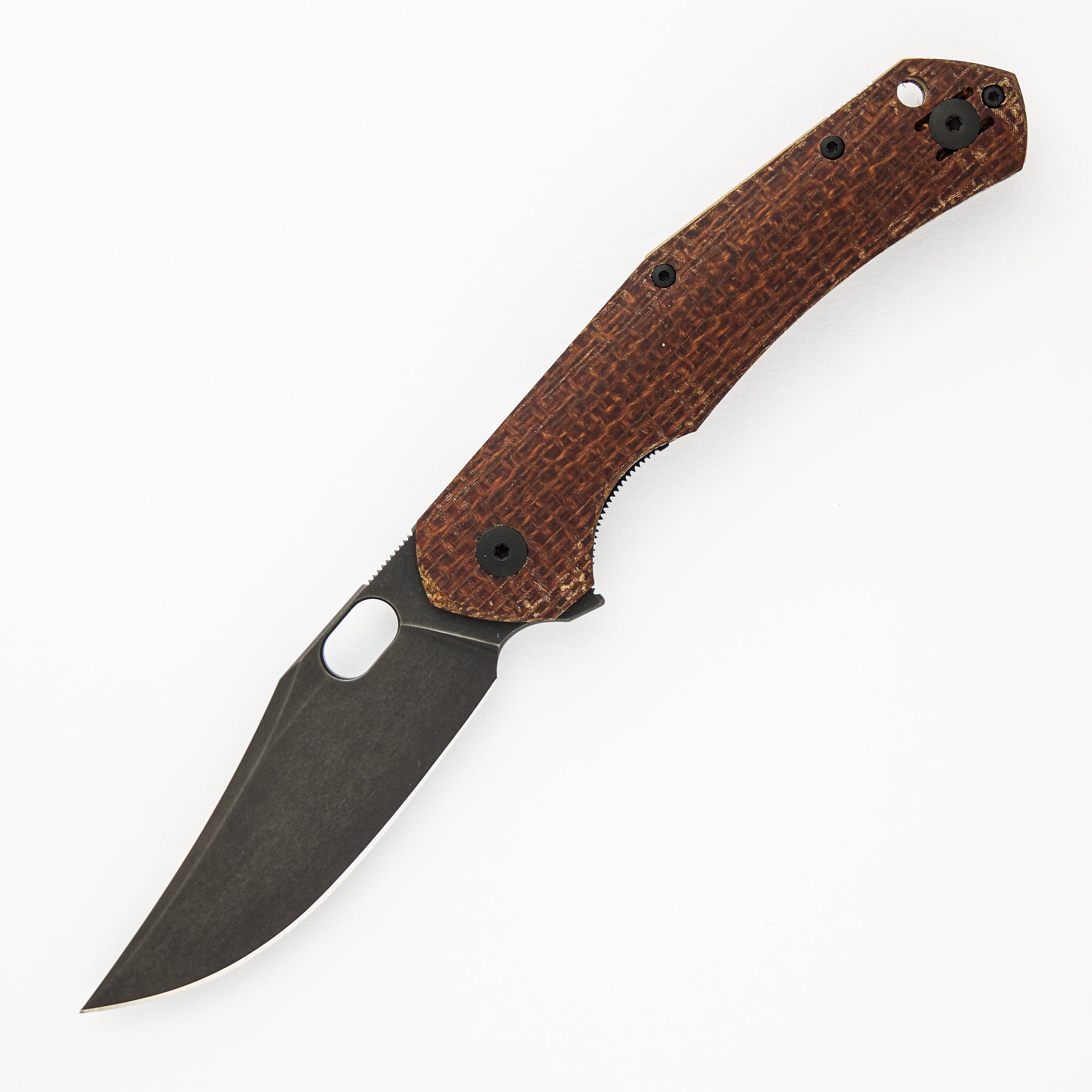 GiantMouse Jutland - Burlap Micarta