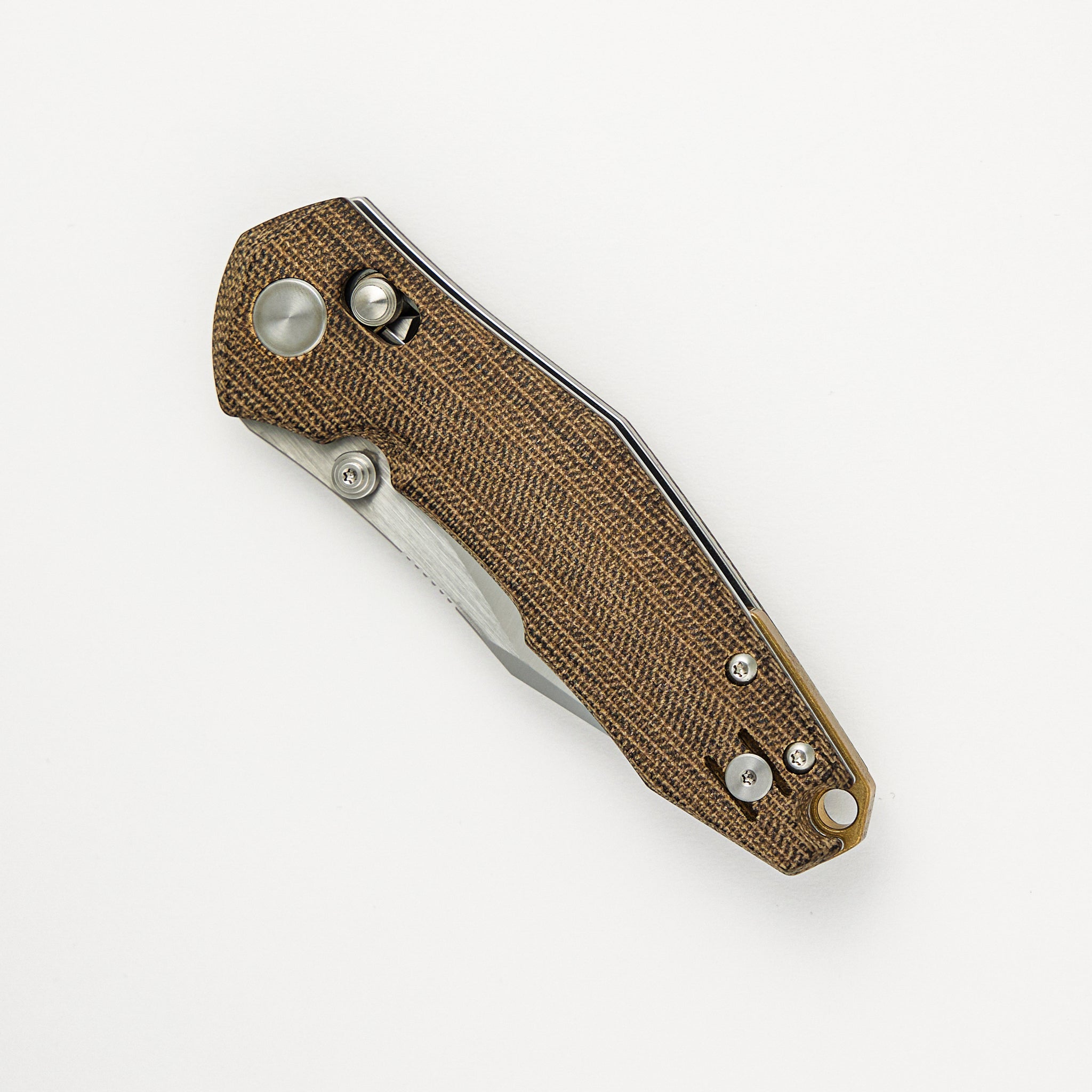 Nazca - Green Canvas Micarta