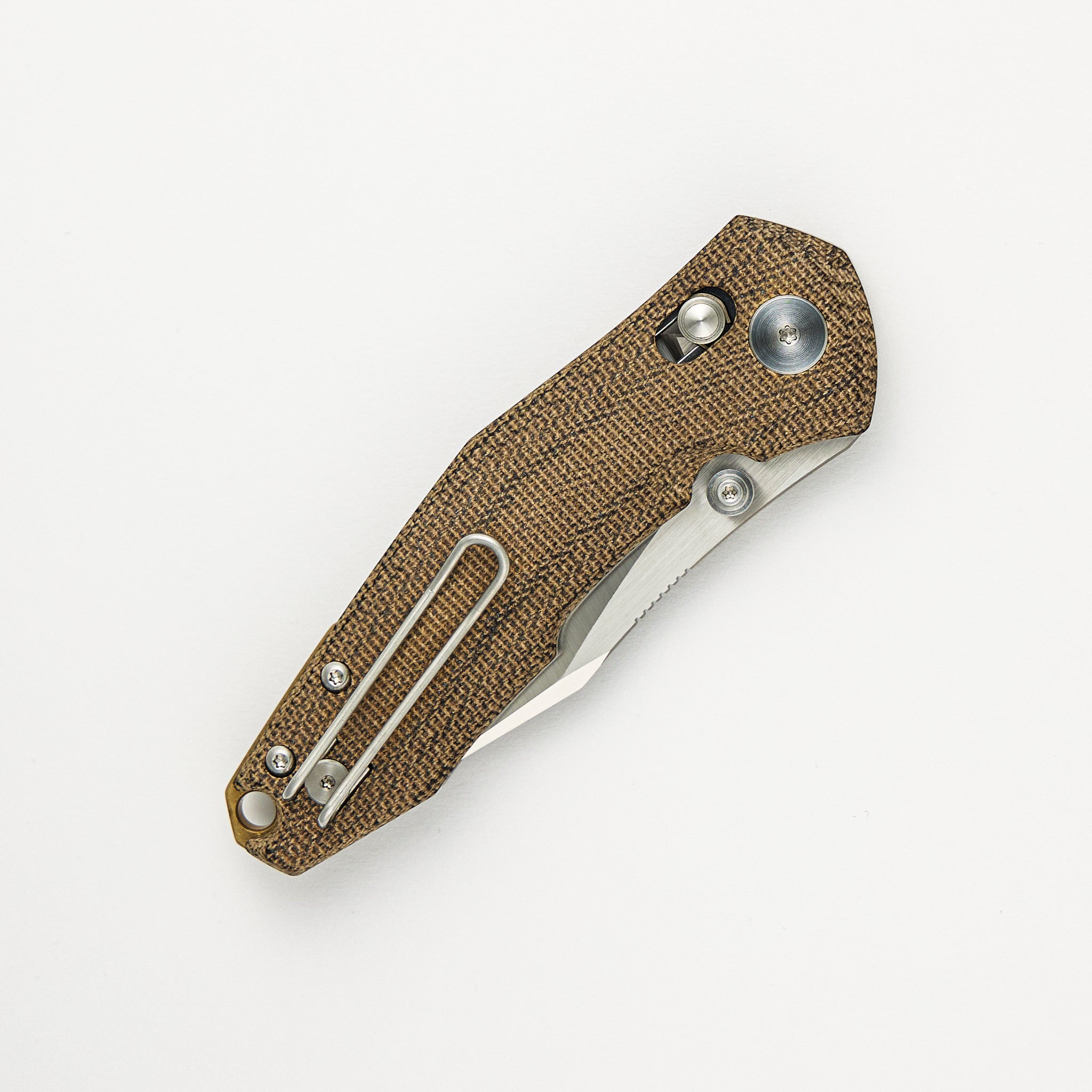 Nazca - Green Canvas Micarta