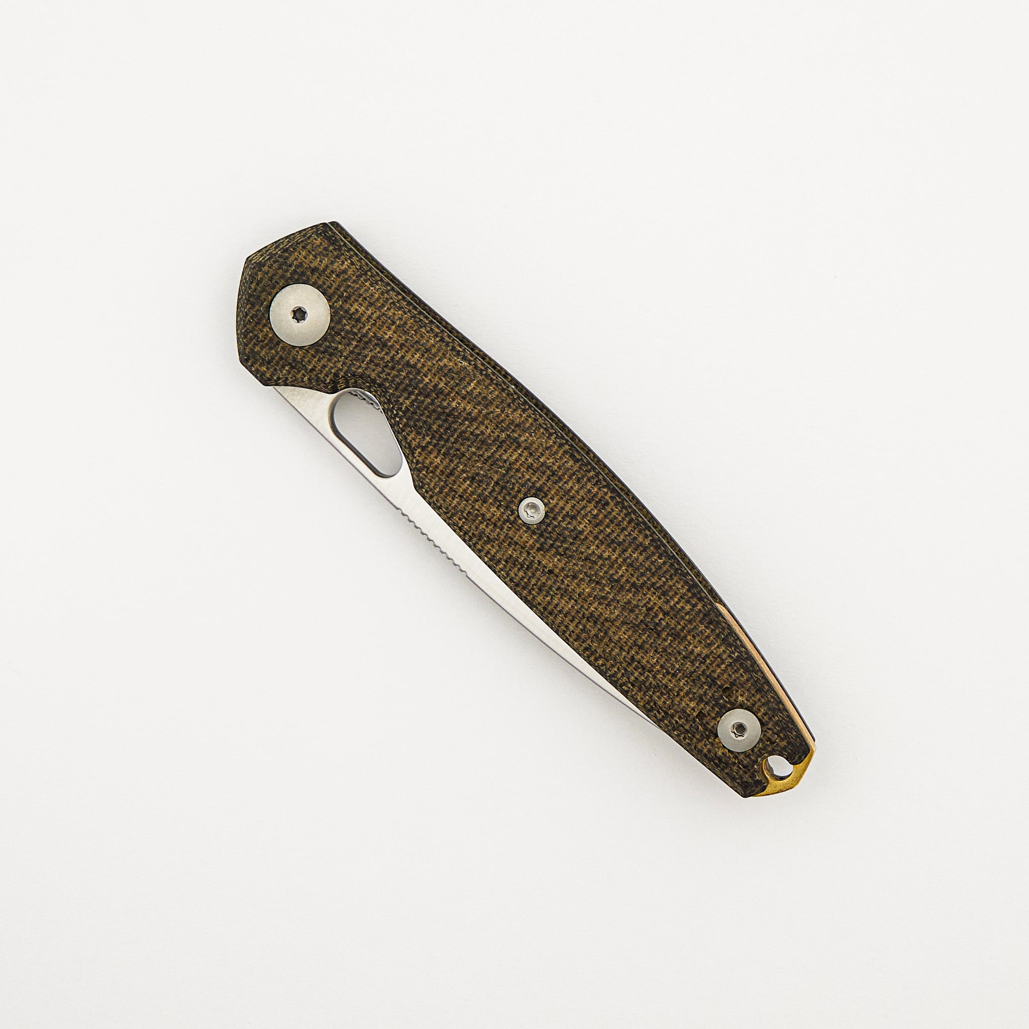 REO - Green Canvas Micarta