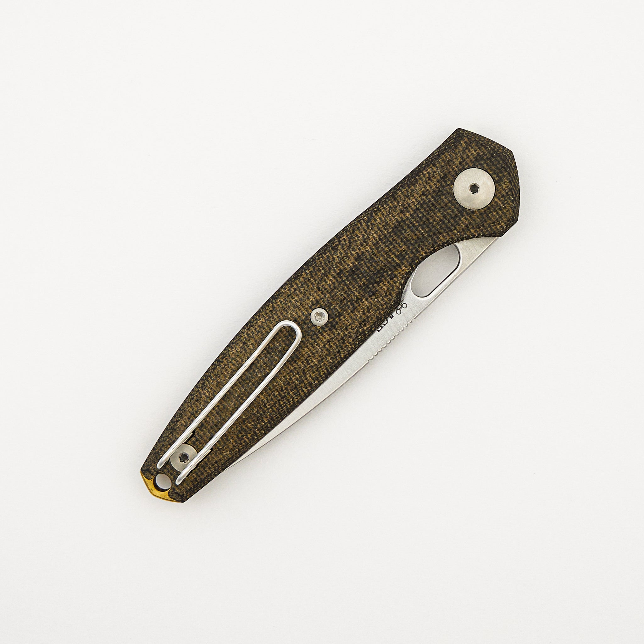 REO - Green Canvas Micarta