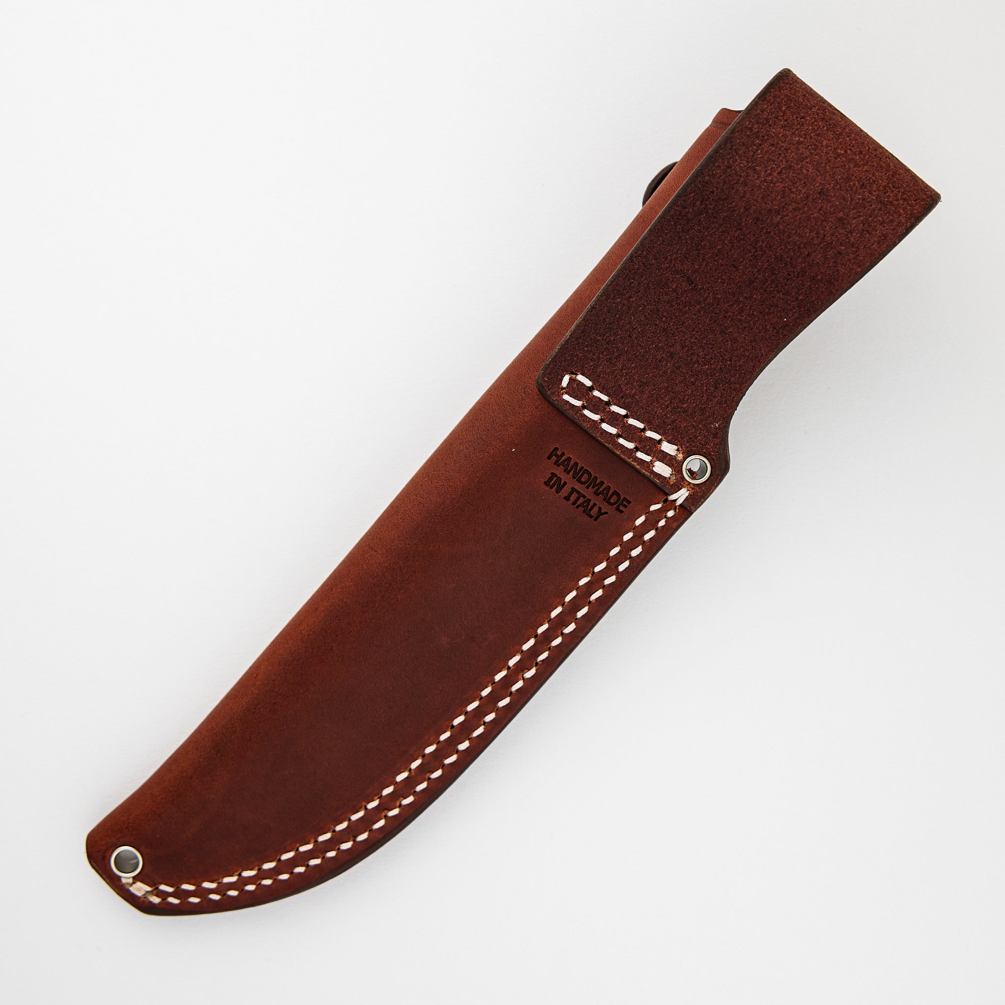 GMF4 - Fixed Blade - Red Canvas Micarta - PVD