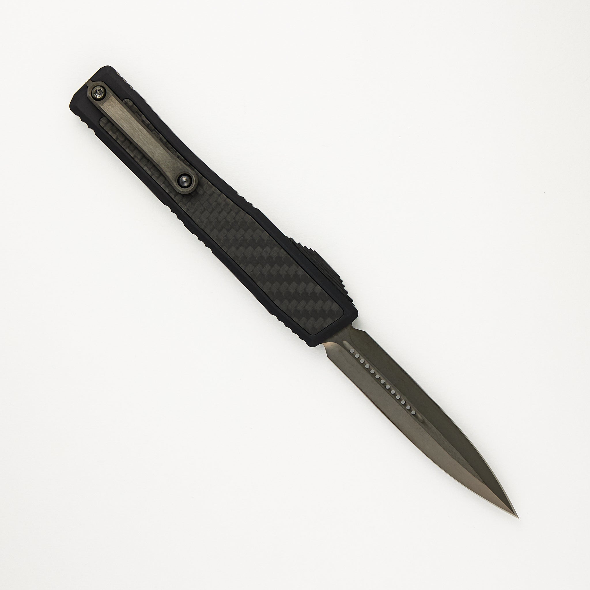 Custom NYX - D/E High Sheen DLC - Aluminum/Carbon Fiber Handle - S/N 016