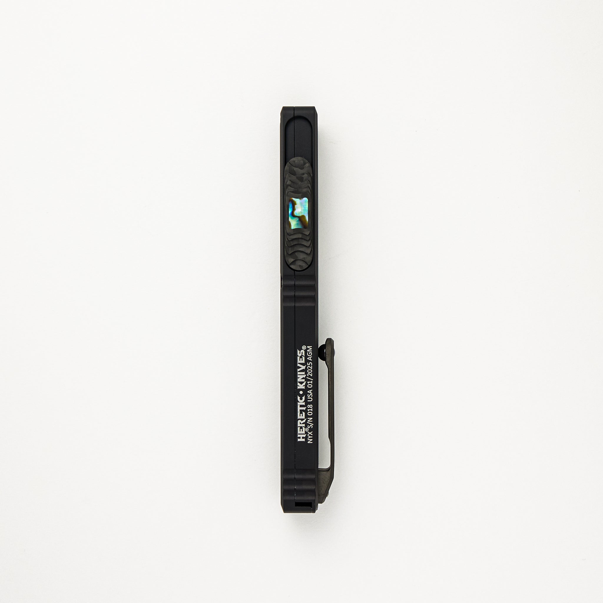 Custom NYX - D/E High Sheen DLC - Aluminum/Carbon Fiber Handle - S/N 016