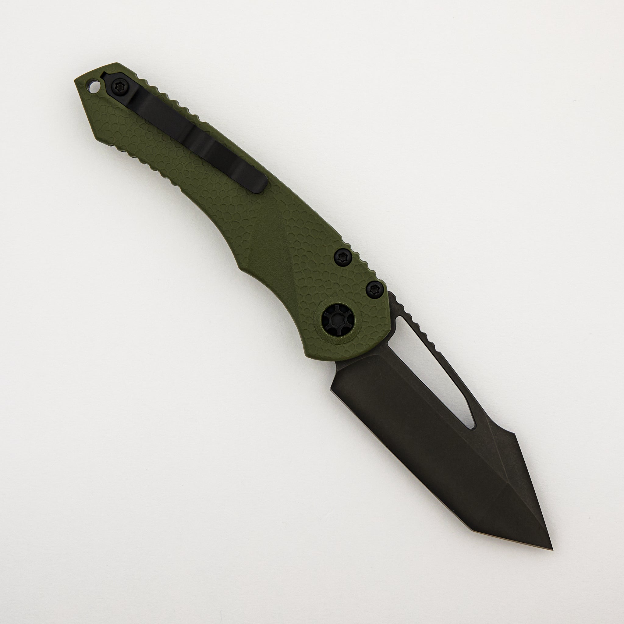 Mini Pariah Manual - Tanto DLC - OD Green Handle