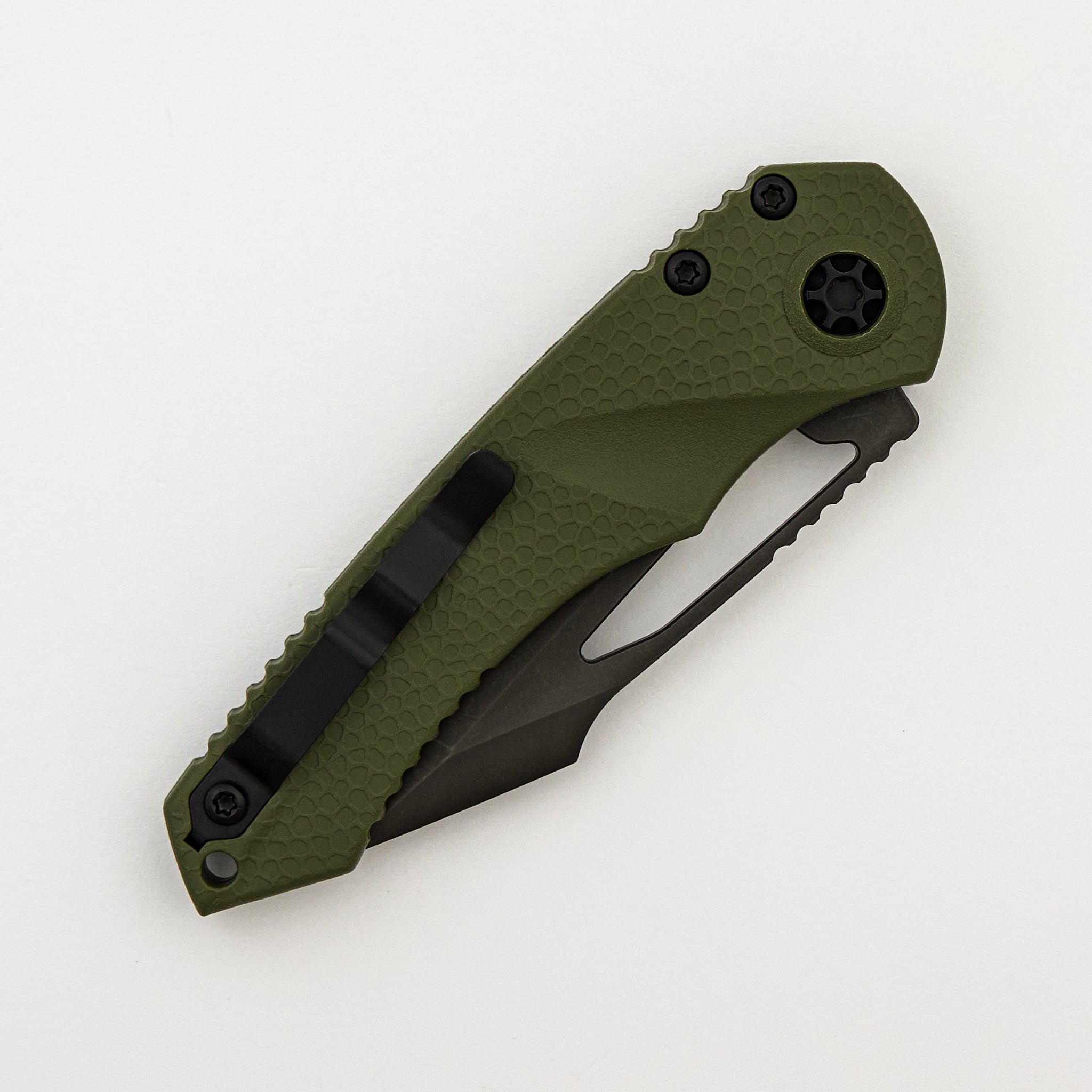 Mini Pariah Manual - Tanto DLC - OD Green Handle